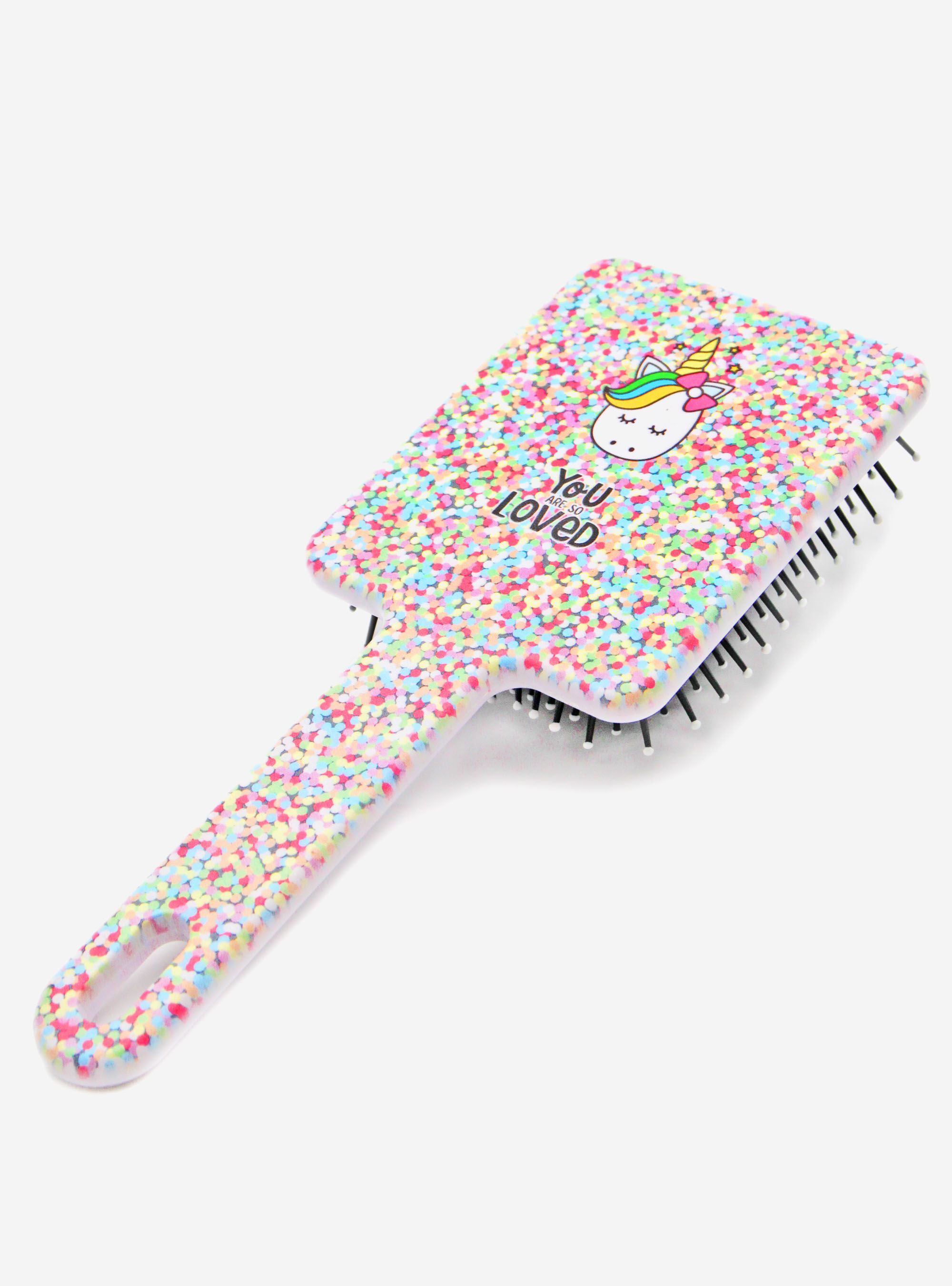 Brosse &agrave; motifs licorne, RAINBOW