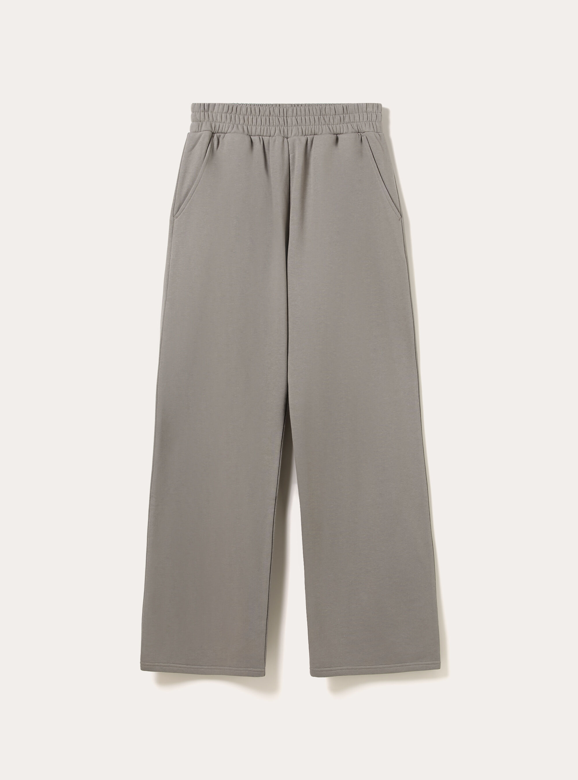 Lightweight loose-fit fleece pants, GY2 GREY MEDIUM