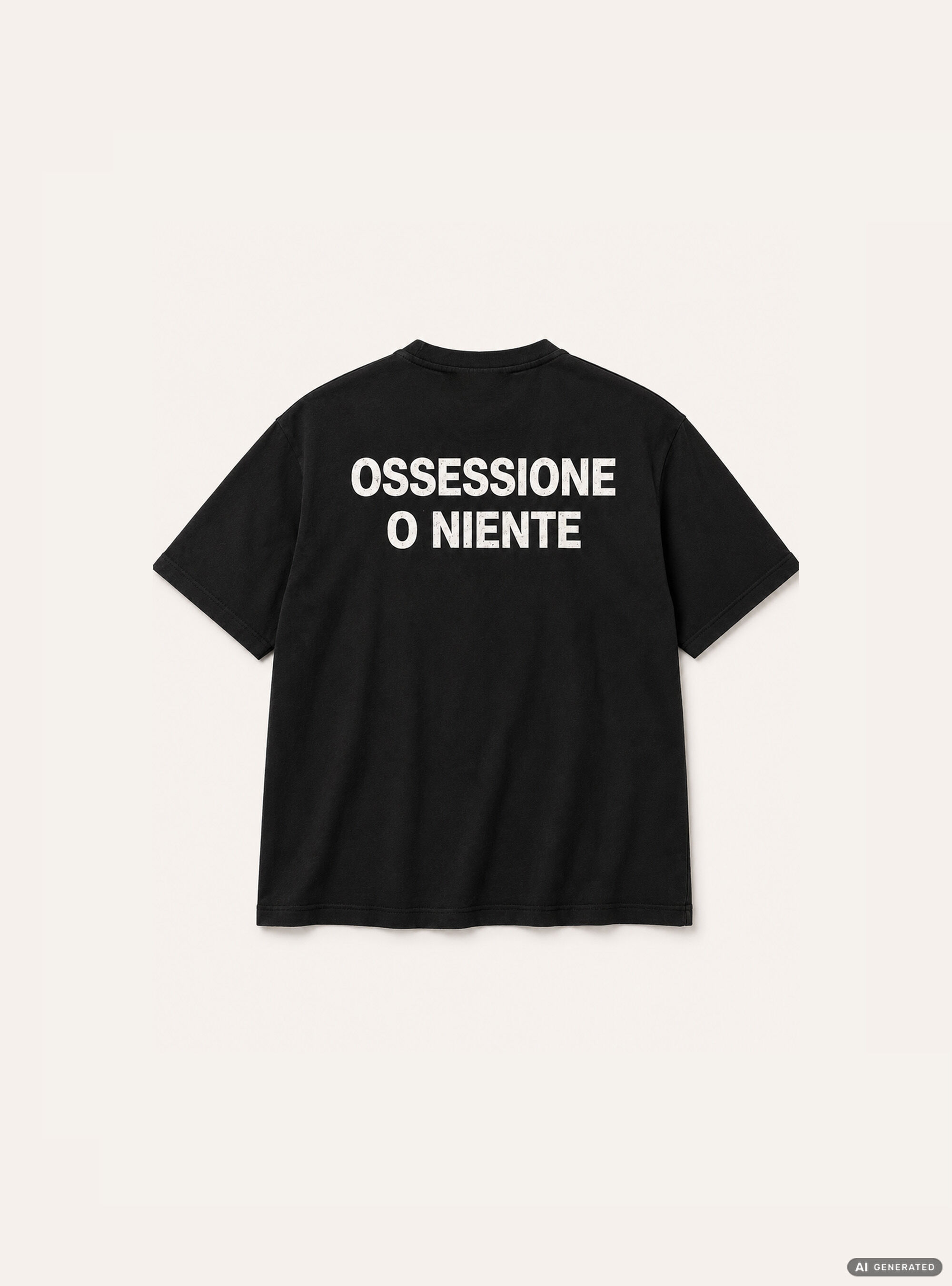 Lettering Print T-Shirt, BK1 BLACK