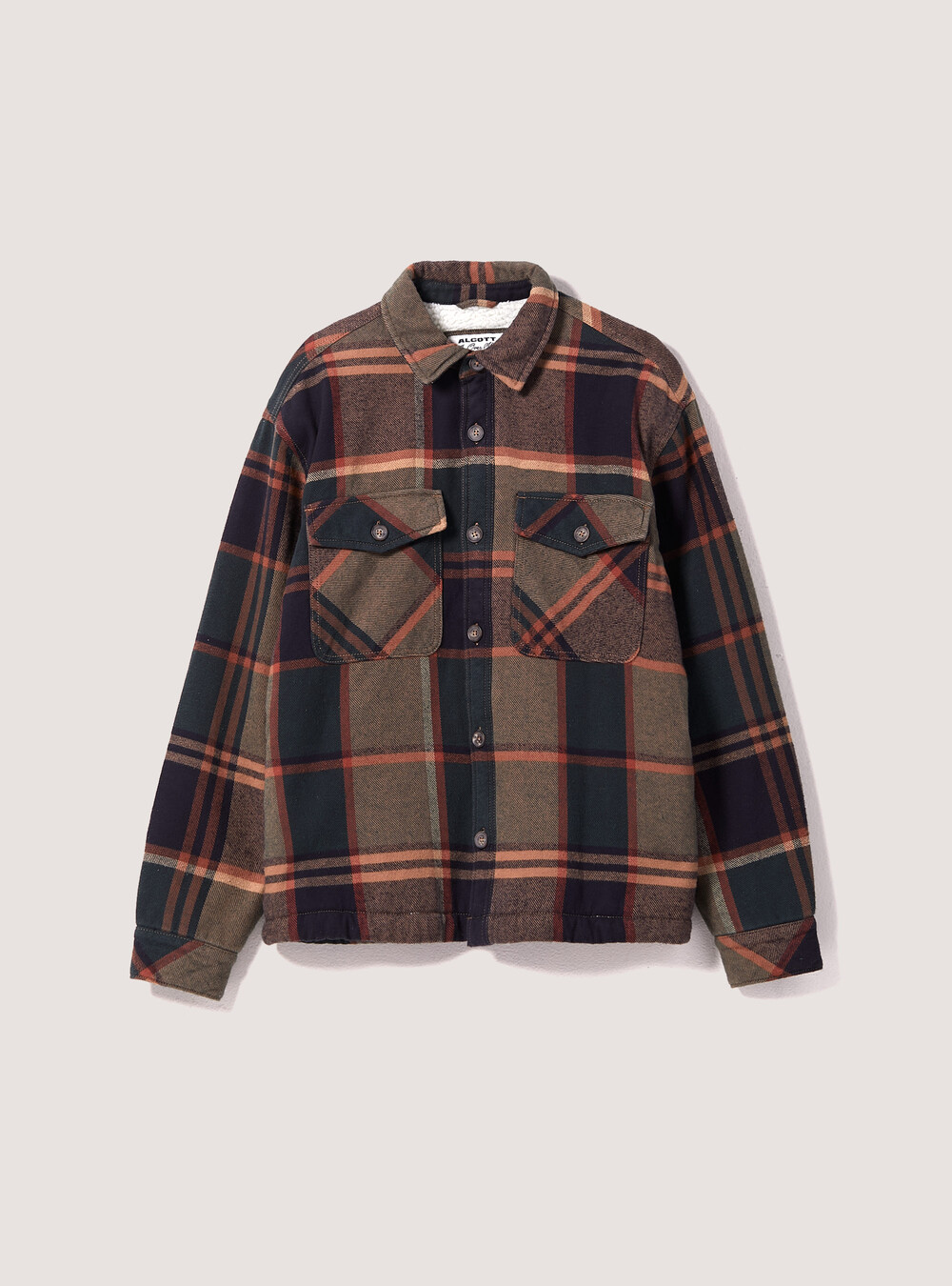 Camicia Oversize Camicia Quadri Imbottita Giacca Camicia A Quadri