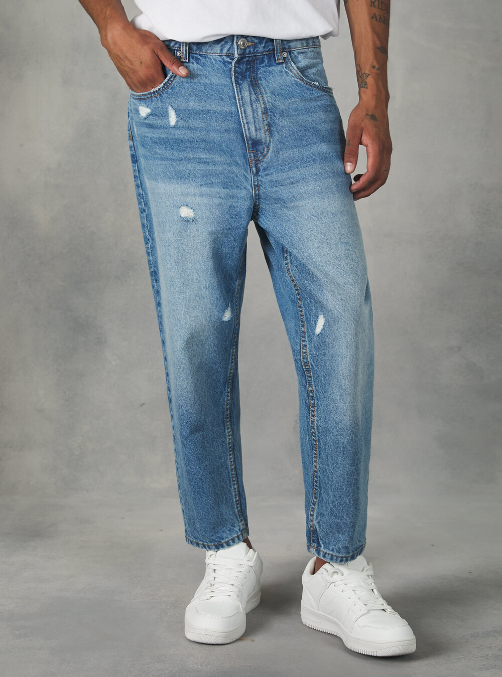 Jeans Outfit Università Uomo Carrot Fit Jeans - Main Image