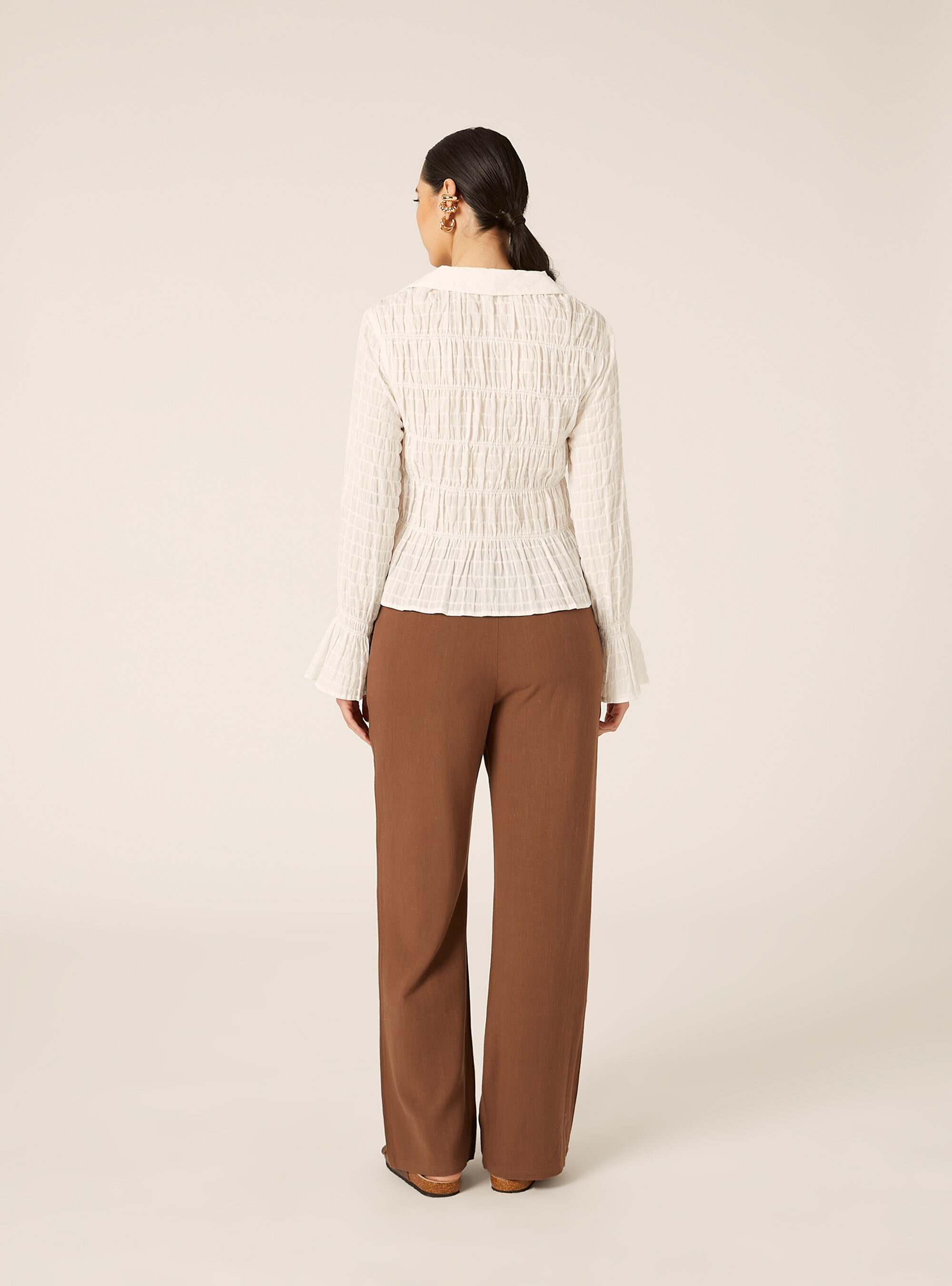 Boho Chic Shirt, WH1 OFF WHITE