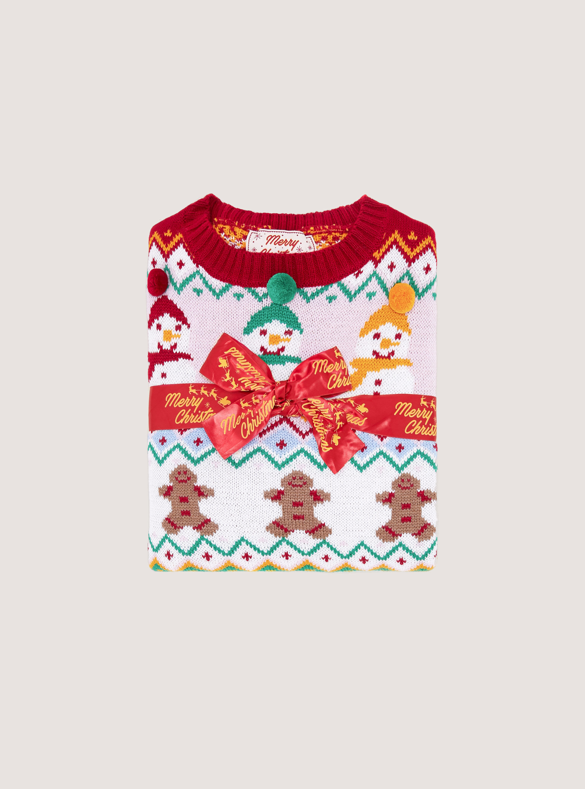 Pullover Christmas Family Collection, RD2 RED MEDIUM