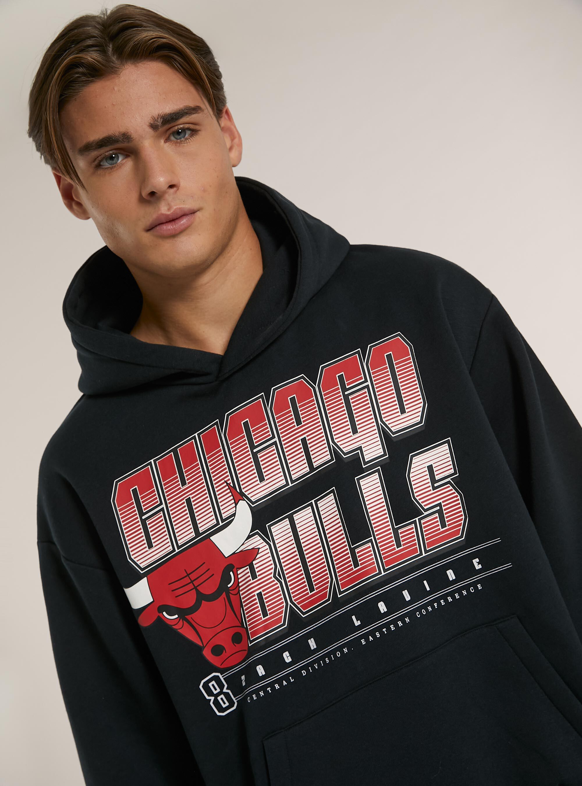 Hoodie NBA / Alcott, BK1 BLACK