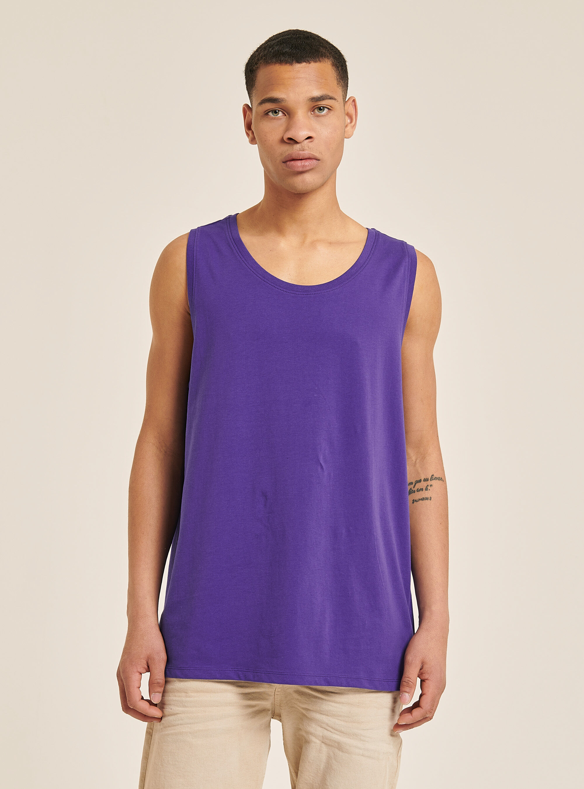 Canottiere uomo cotone hotsell