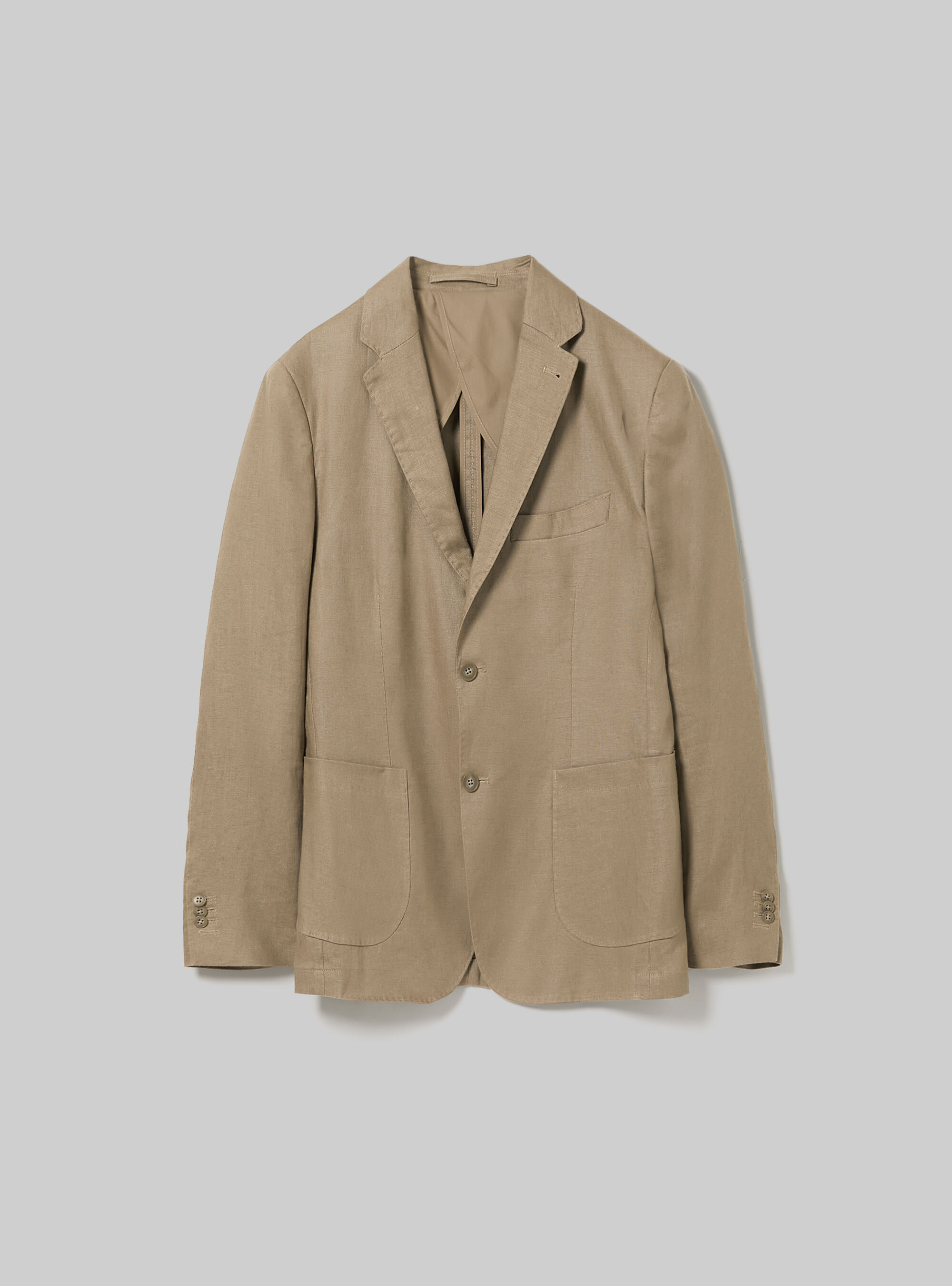 Pure linen jacket
