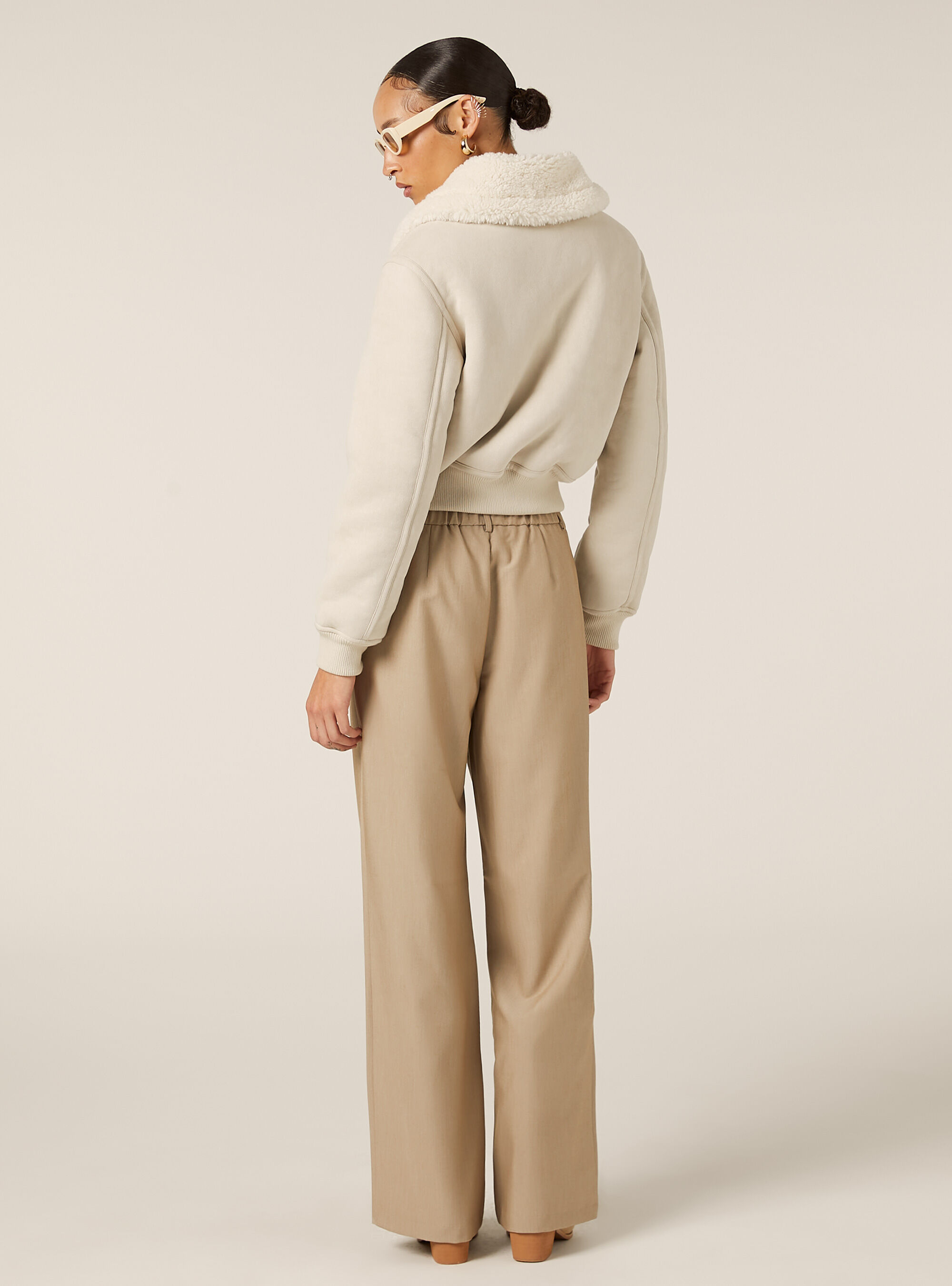 Giubbotto effetto camoscio, SA2 SAND MEDIUM