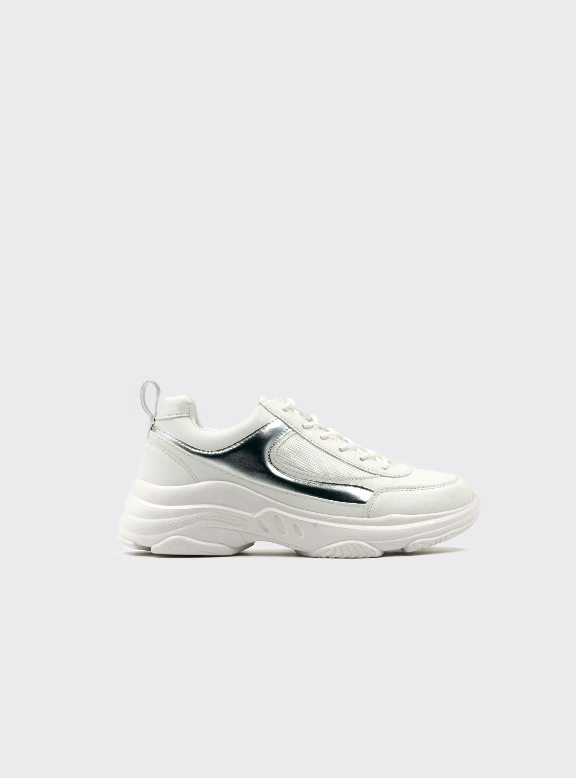scarpe da ginnastica con plateau