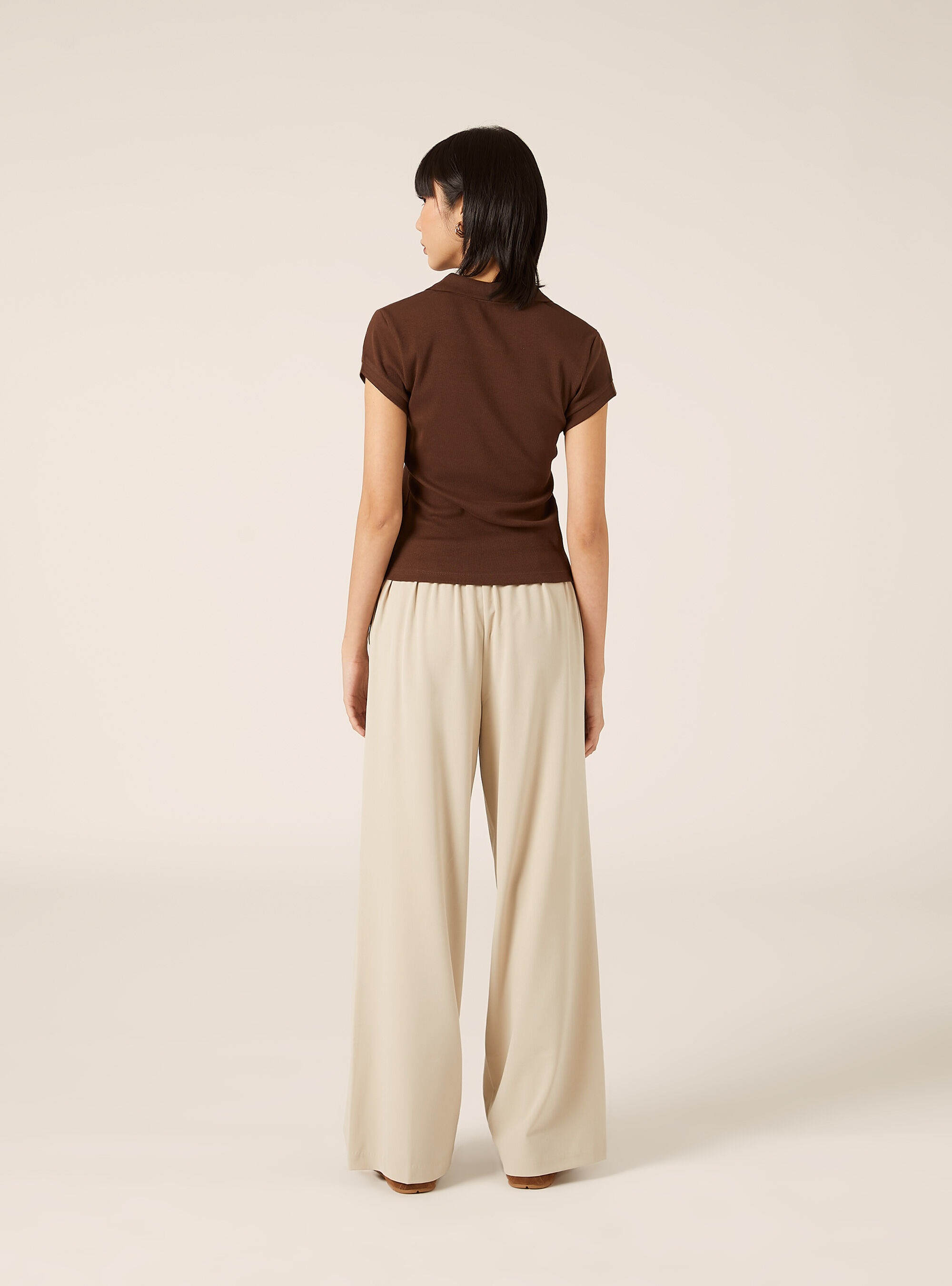 Polo a coste, BR2 BROWN MEDIUM