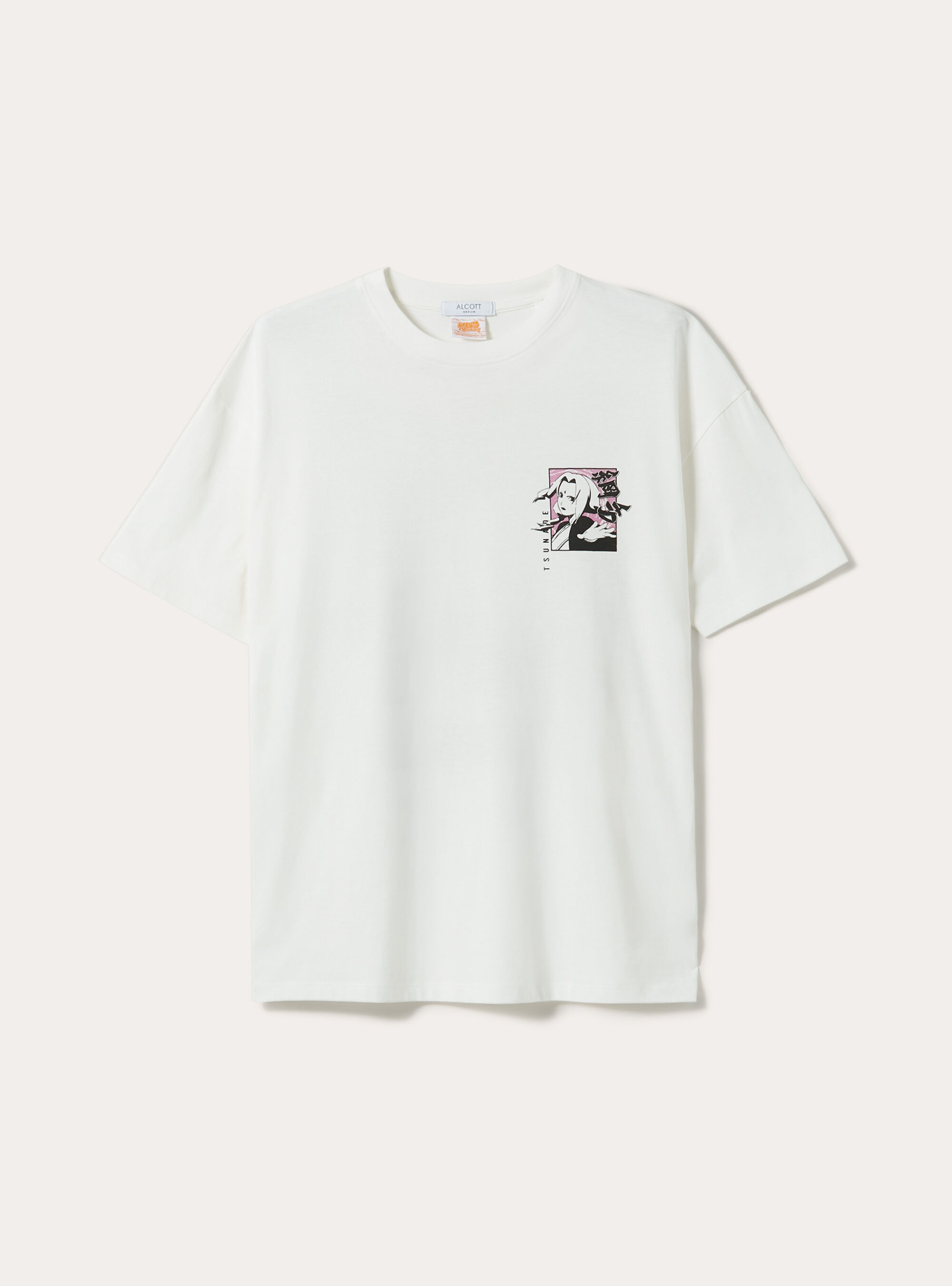 Camiseta Naruto / Alcott, WH1 OFF WHITE