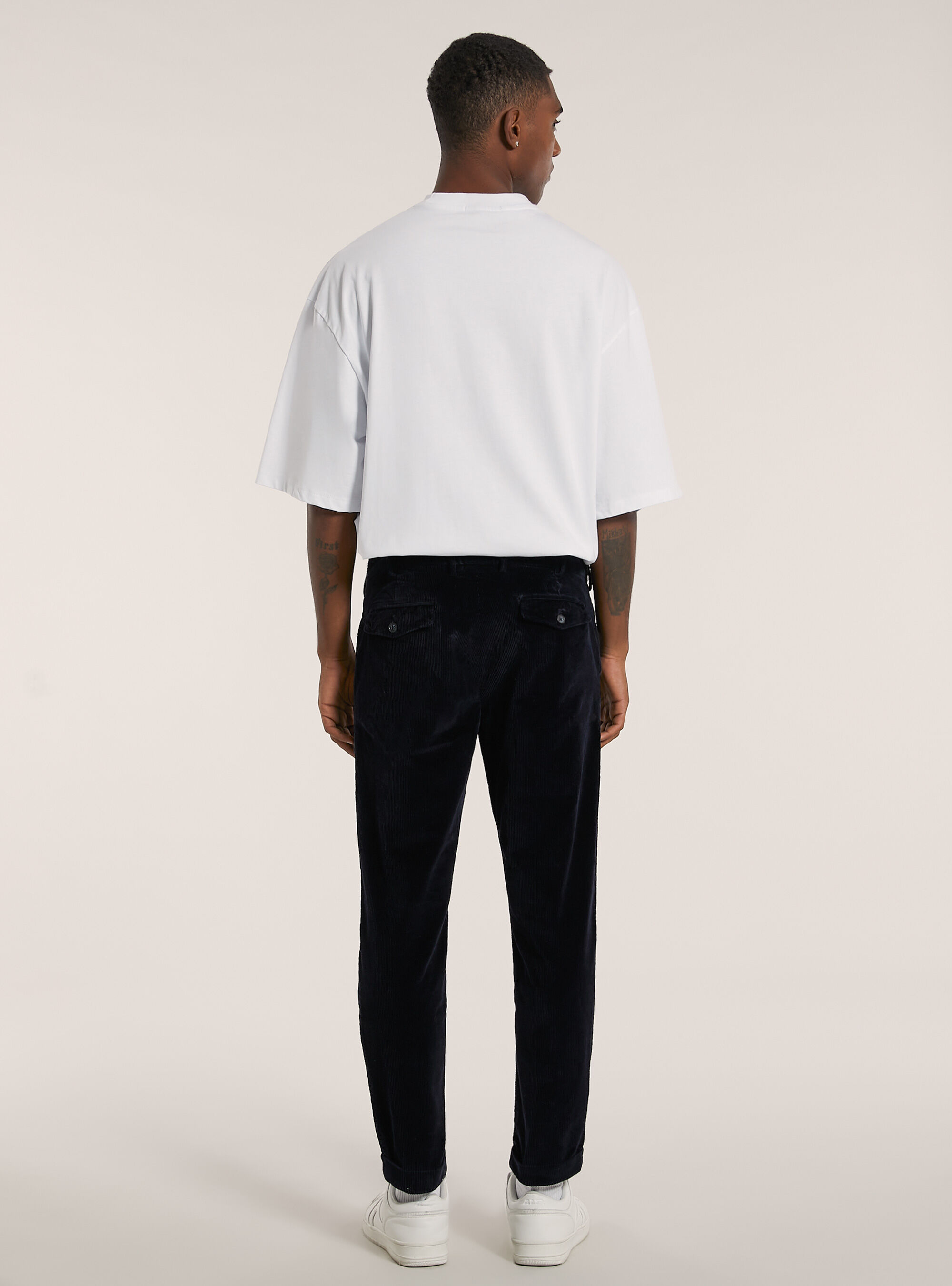 Corduroy chinos, NA1 NAVY DARK