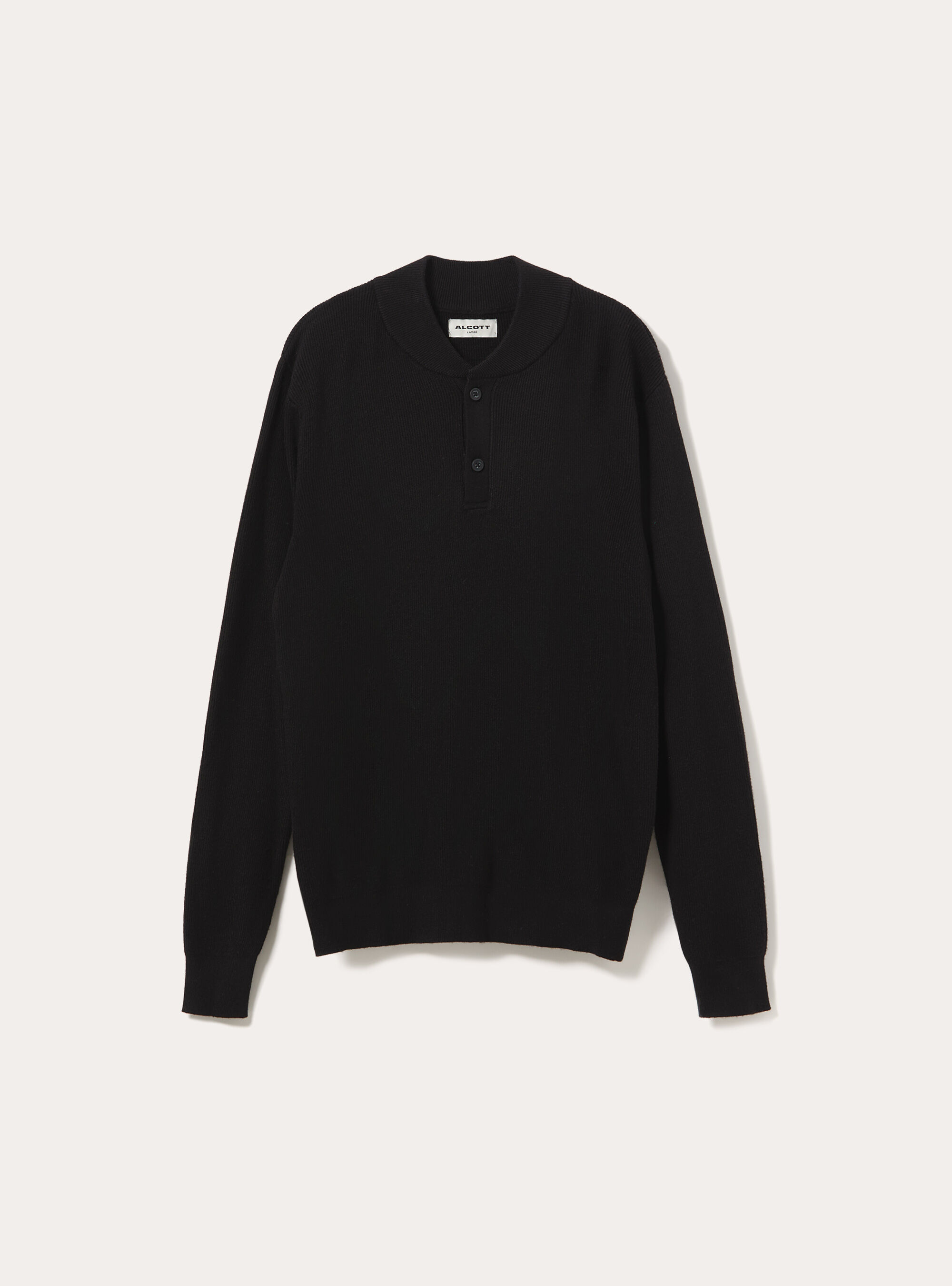 Polo  in misto viscosa, BK1 BLACK
