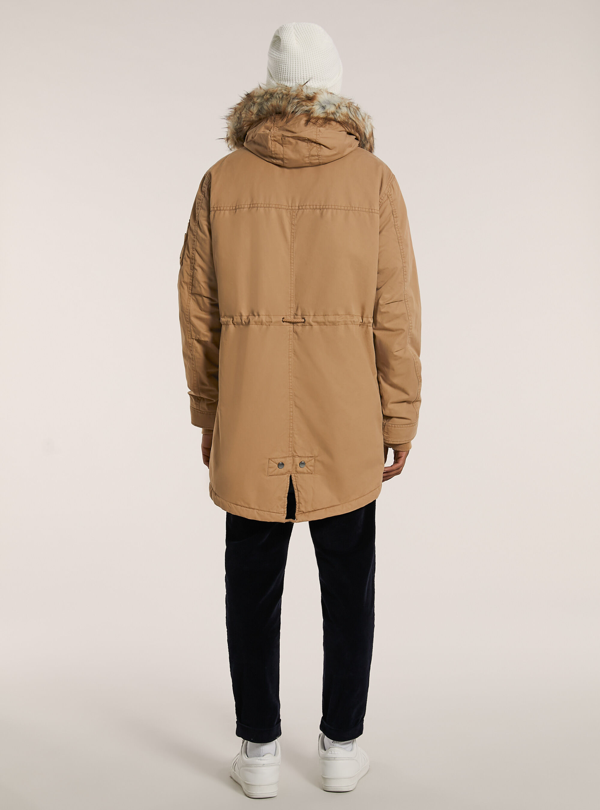 Giubbotto parka con cappuccio e interno agnellato Alcott Cappotti Giubbotti Uomo