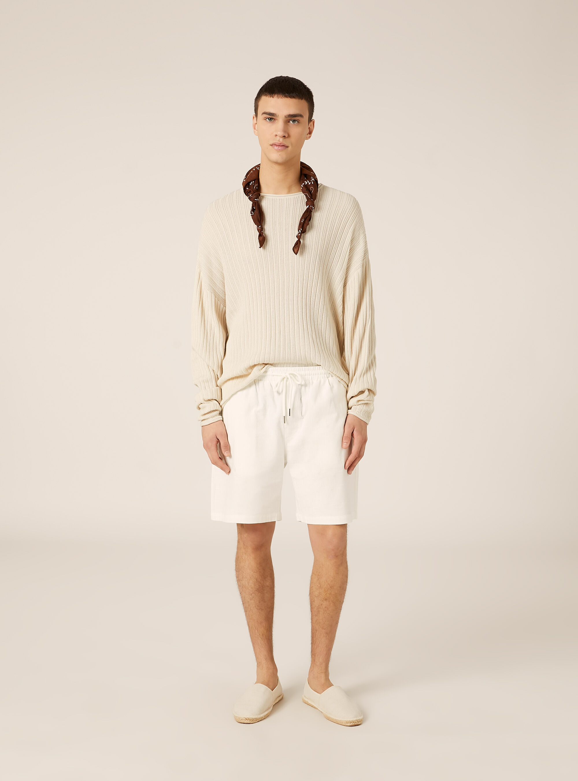 Pullover in misto cotone