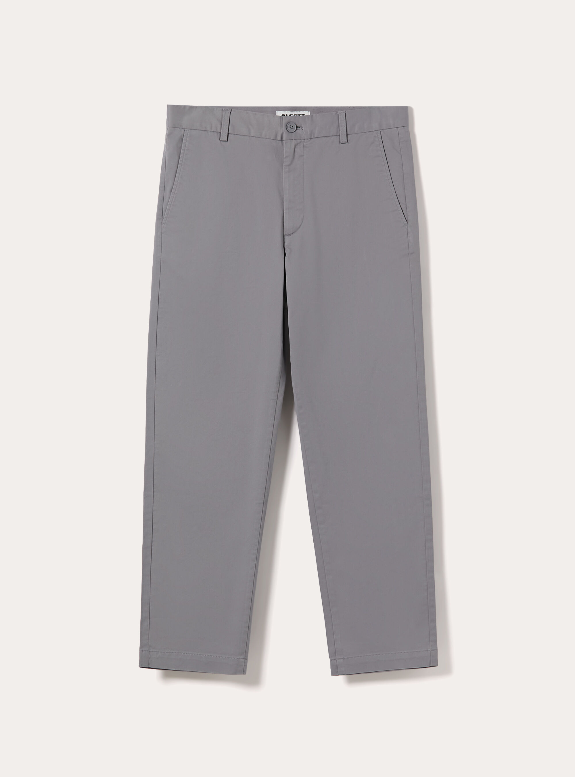 Slim fit chino trousers, GY3 GREY LIGHT