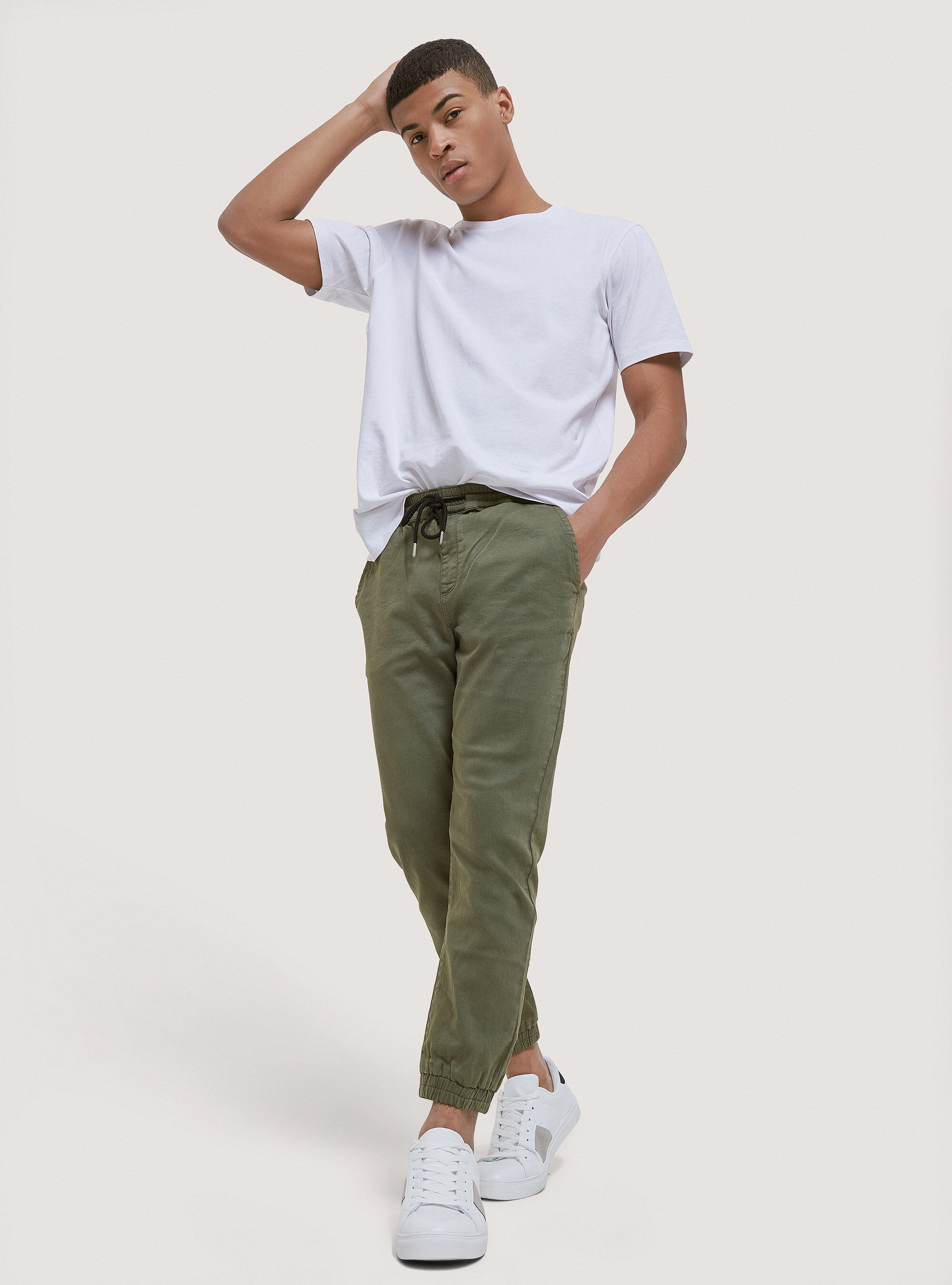 Pantaloni jogger in cotone | Alcott | Pantaloni Uomo
