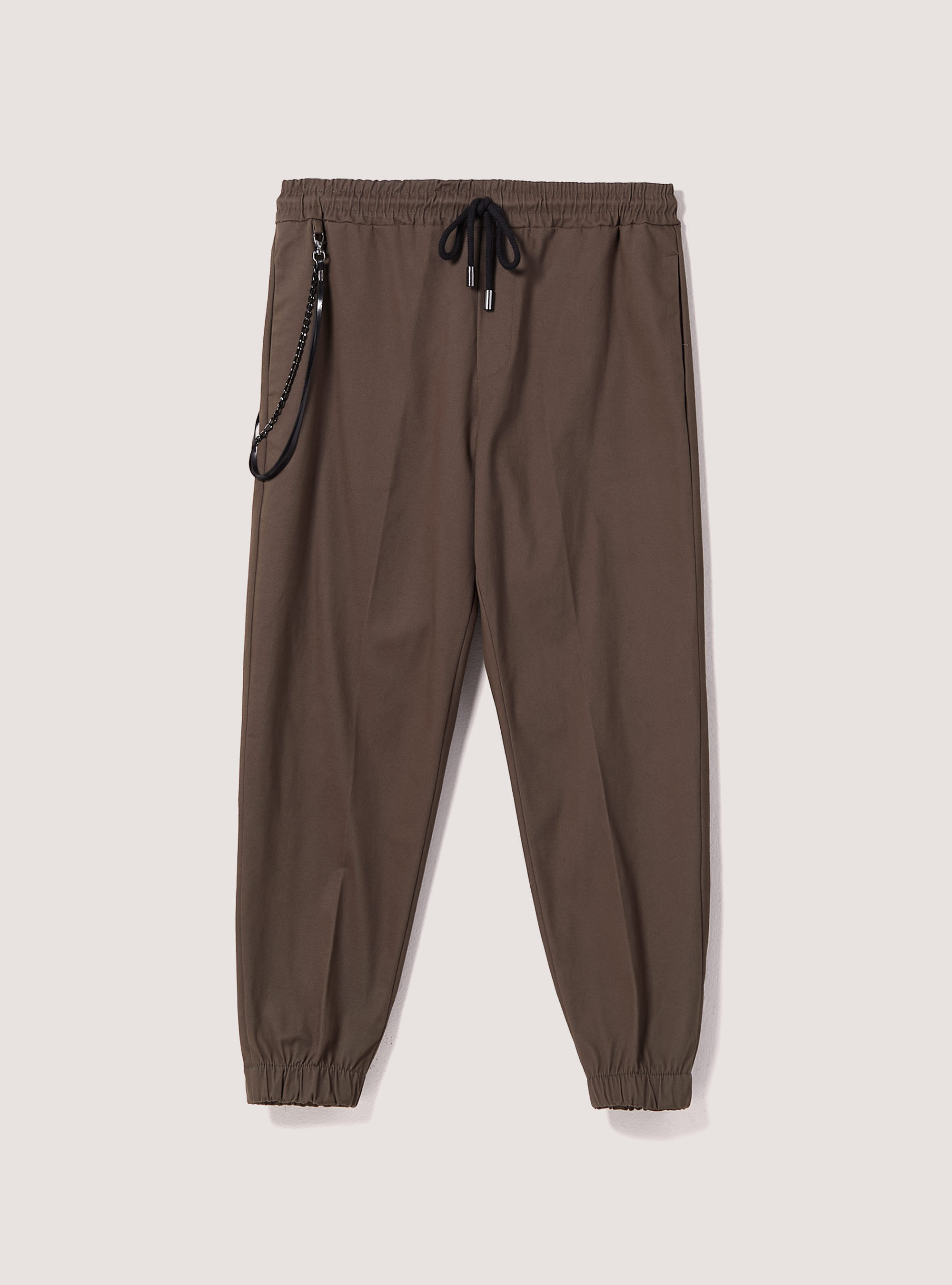Pantaloni jogger con catena, KY1 KAKY DARK