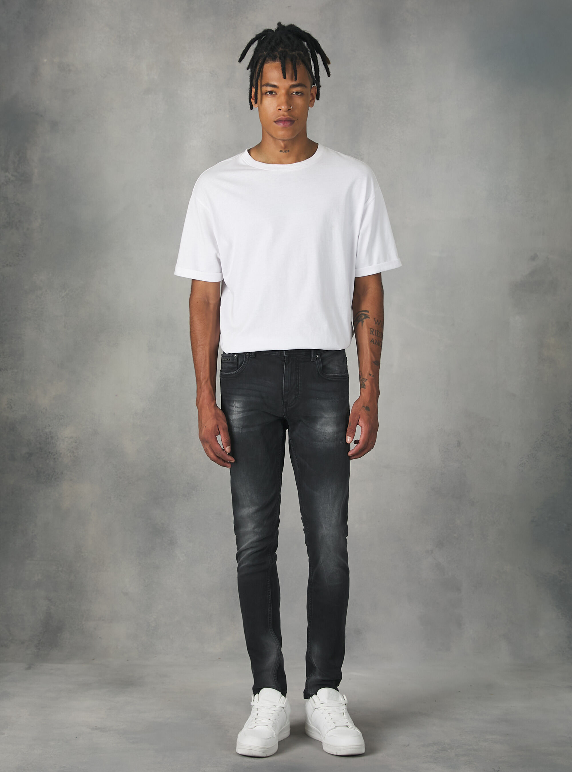 Super skinny jeans in stretch denim