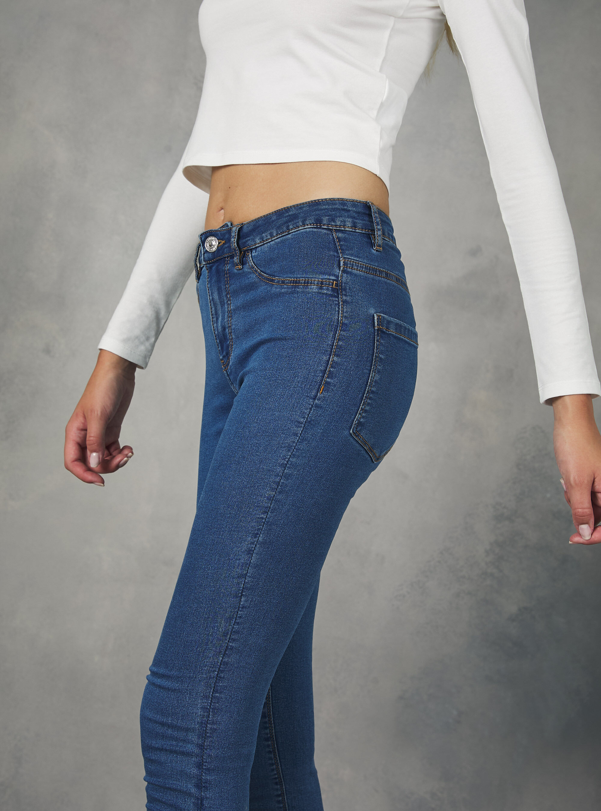High rise super stretch jeans new arrivals