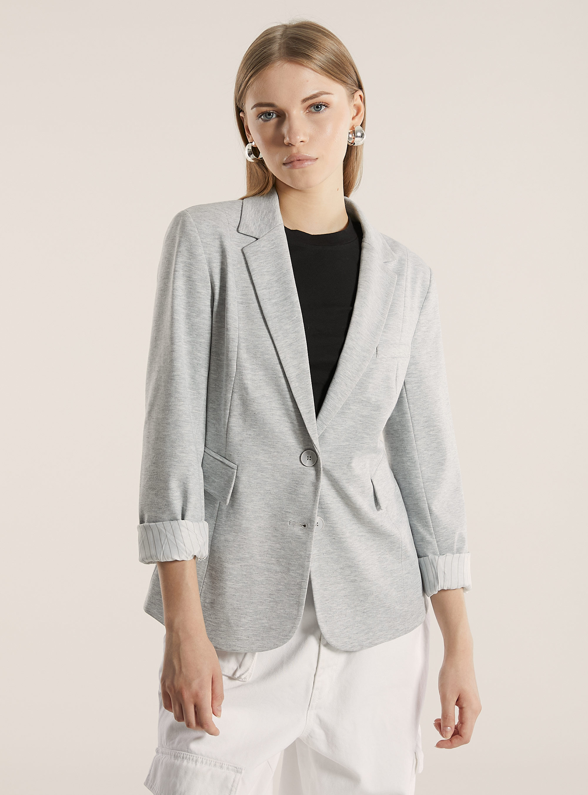 Jersey blazer womens clearance