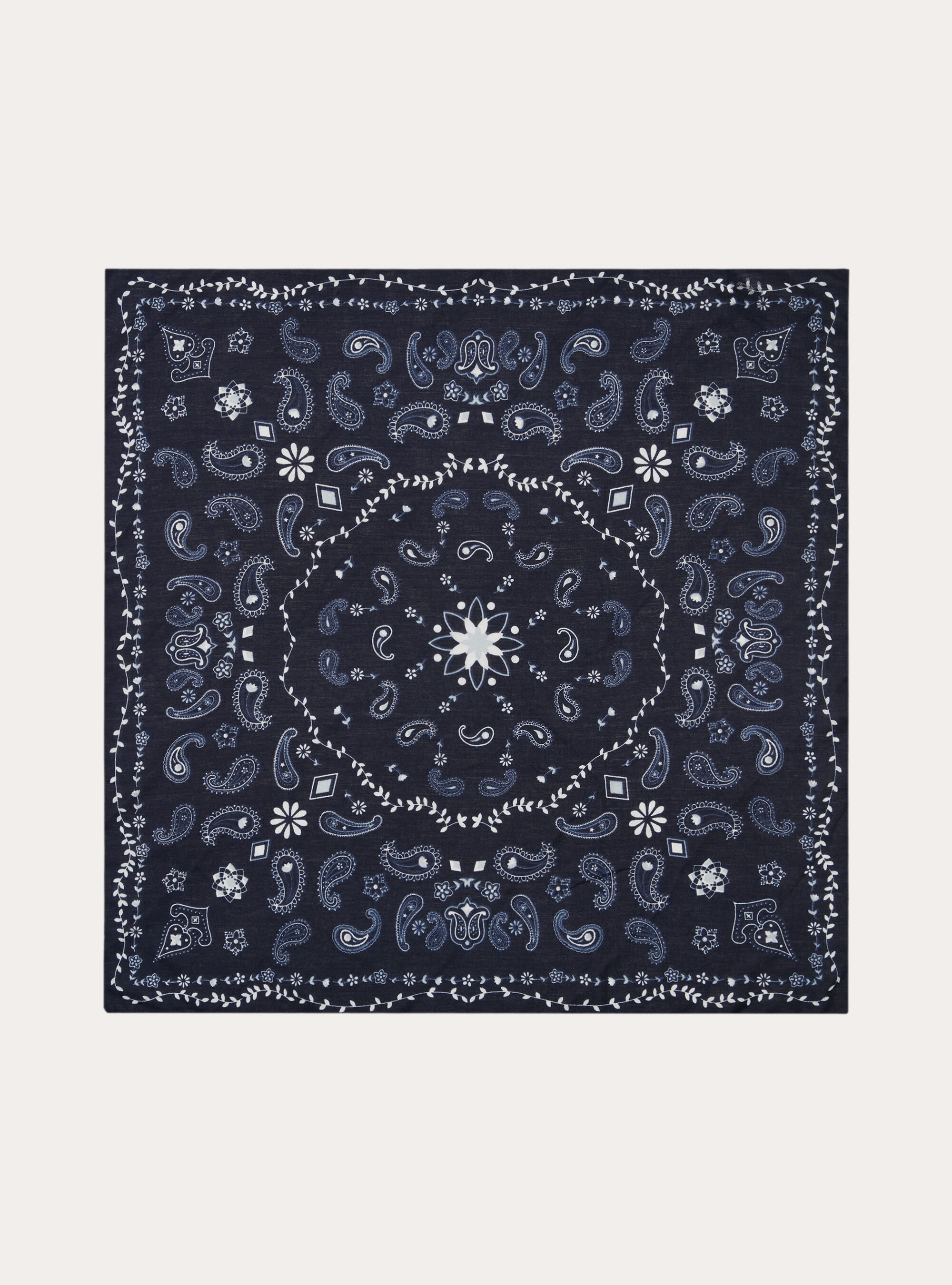 Sciarpa foulard stampa paisley