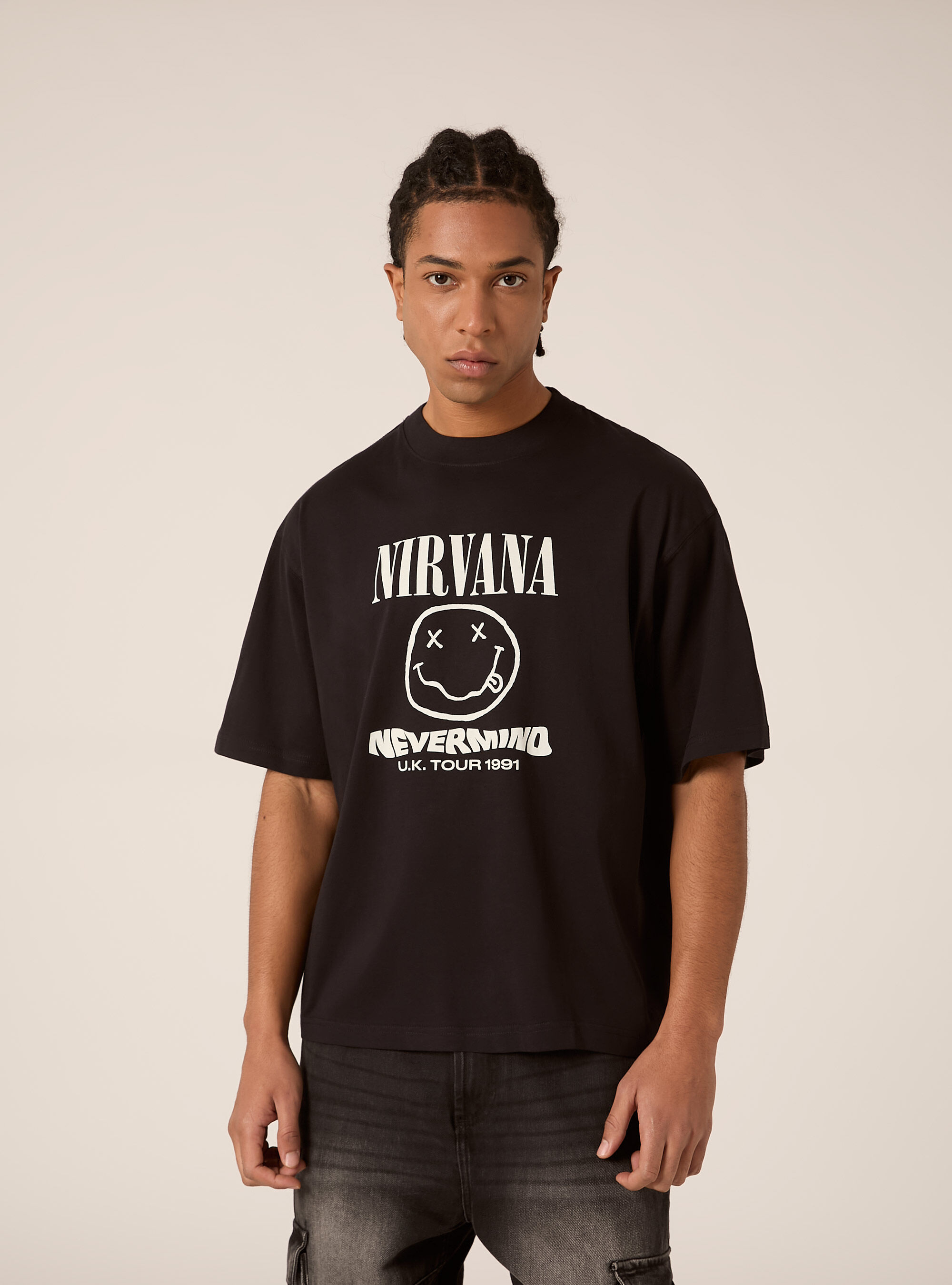 Nirvana boxy fit T-shirt / Alcott