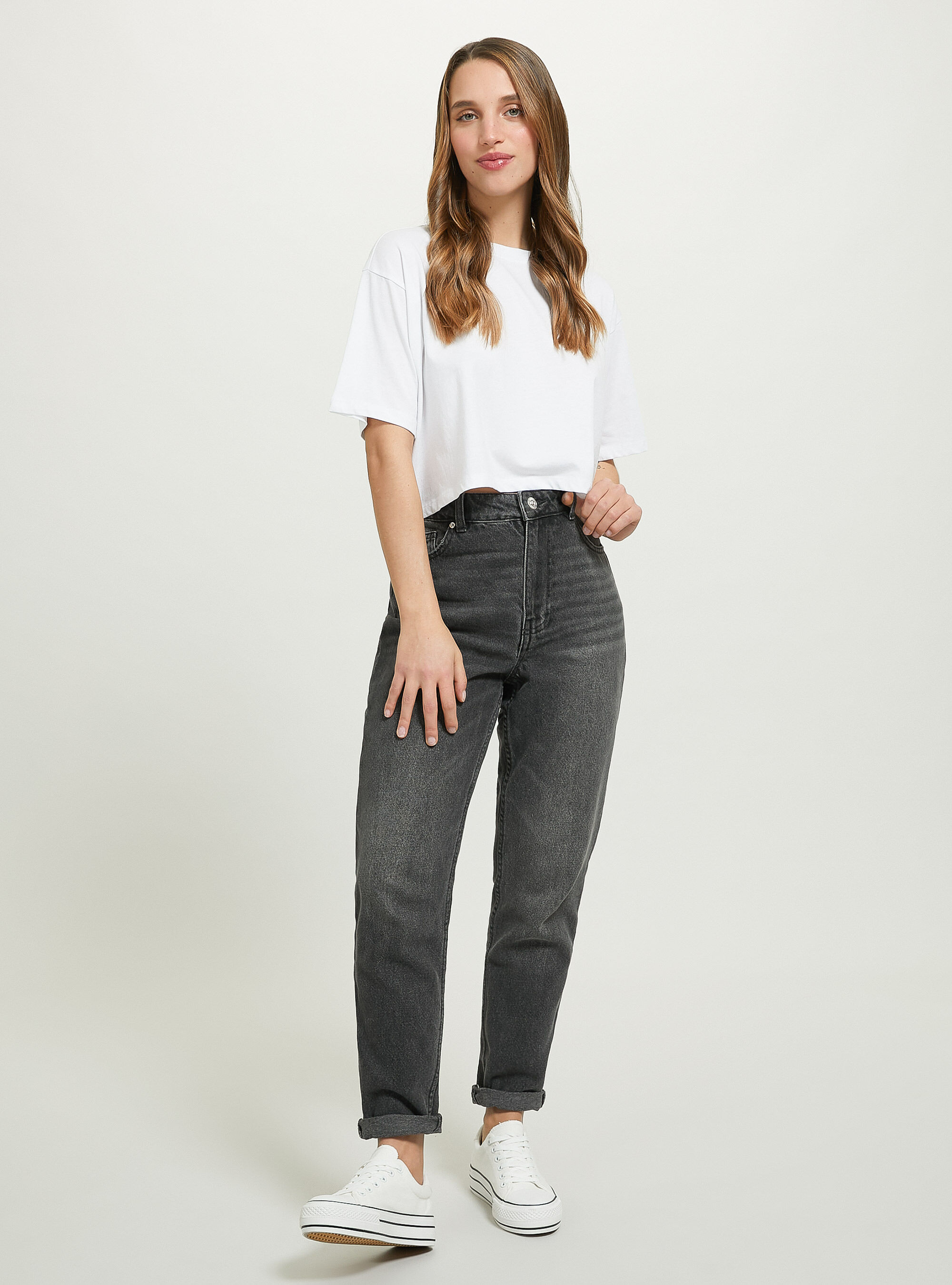 Jeans mom fit donna new arrivals