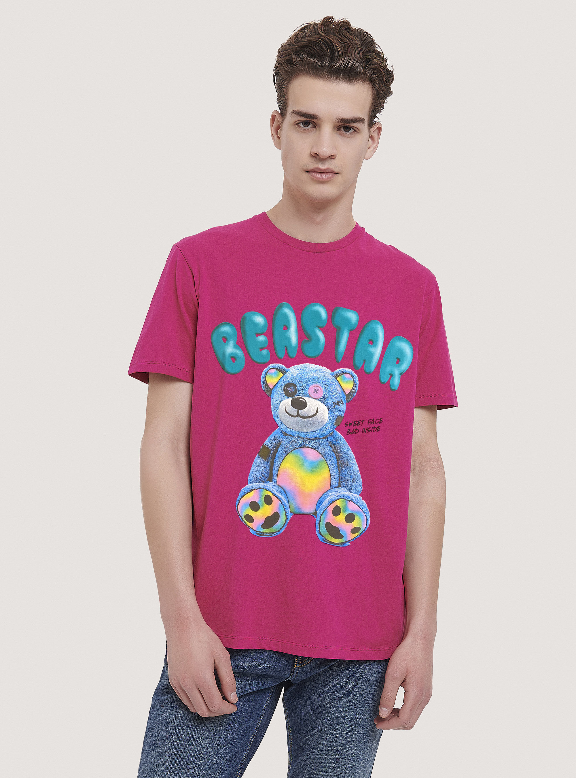 Beastar Collection T-Shirt, FX2 FUXIA MEDIUM