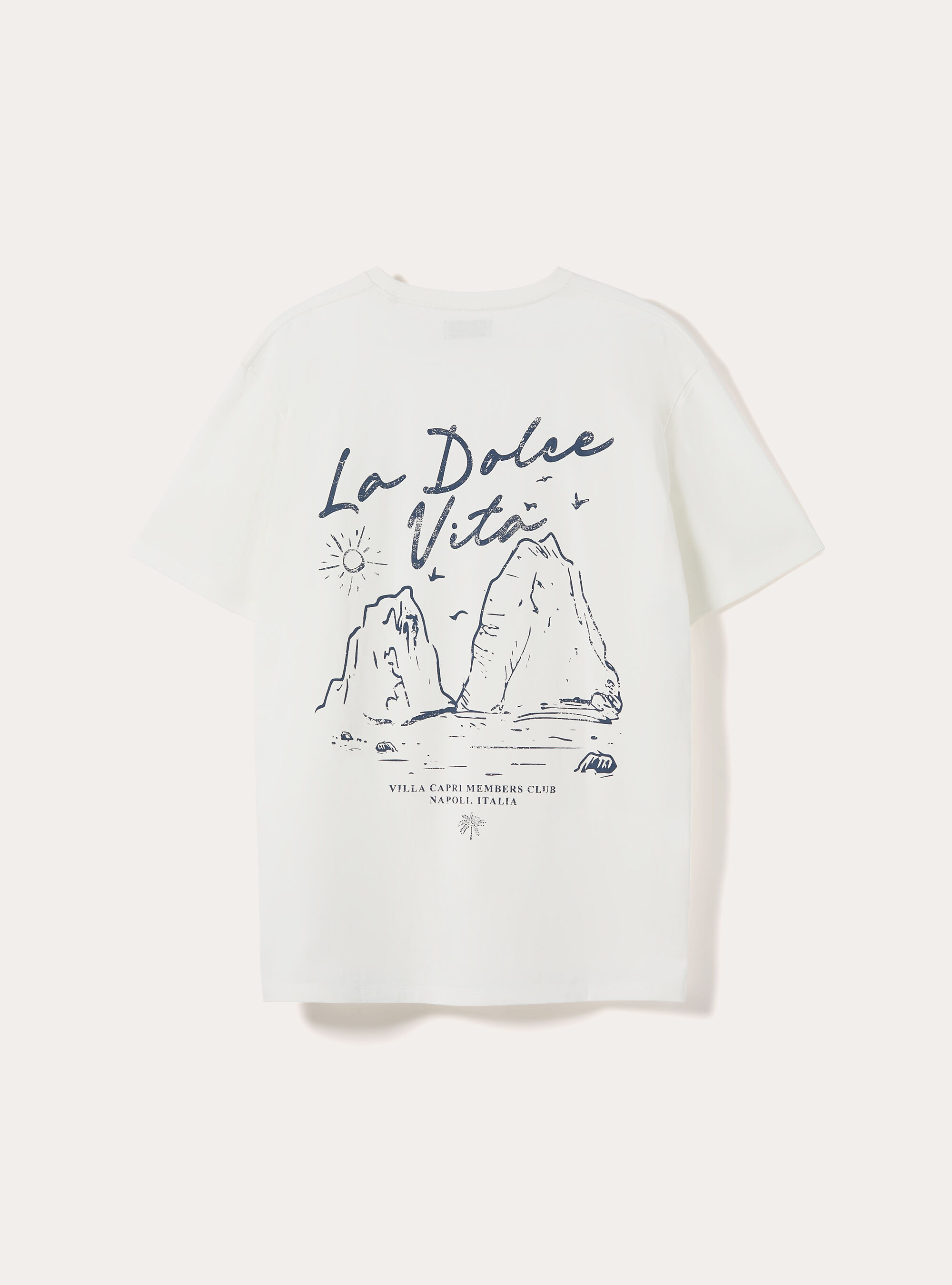 T-shirt capri la dolce vita, WH2 WHITE