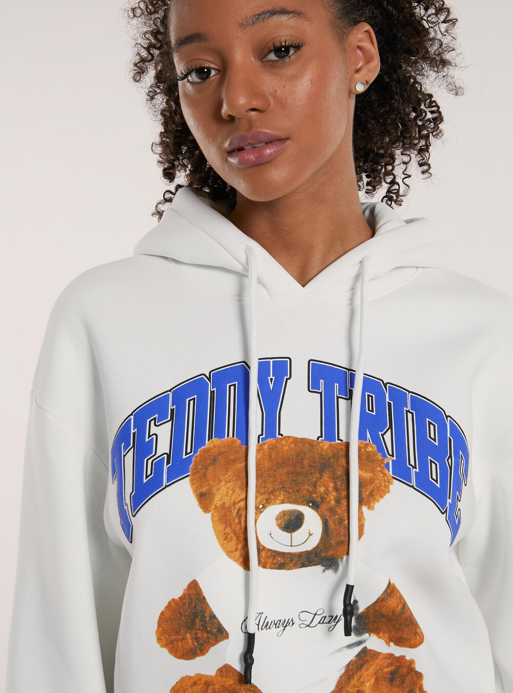 Felpe Donna Felpe In Offerta Amazon Felpa Oversize Con Cappuccio Teddy