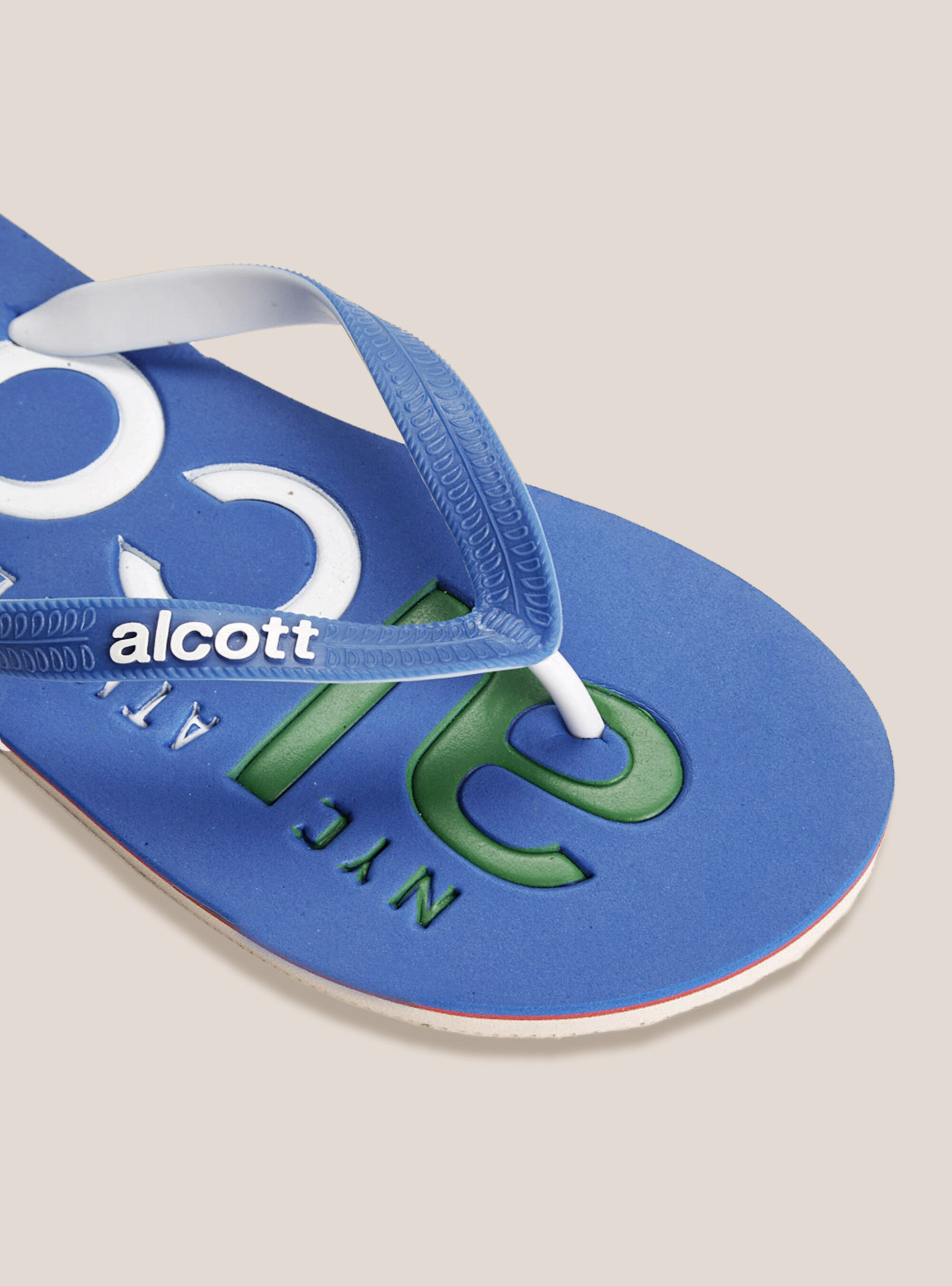 Flip-flops with logo, ITALIA