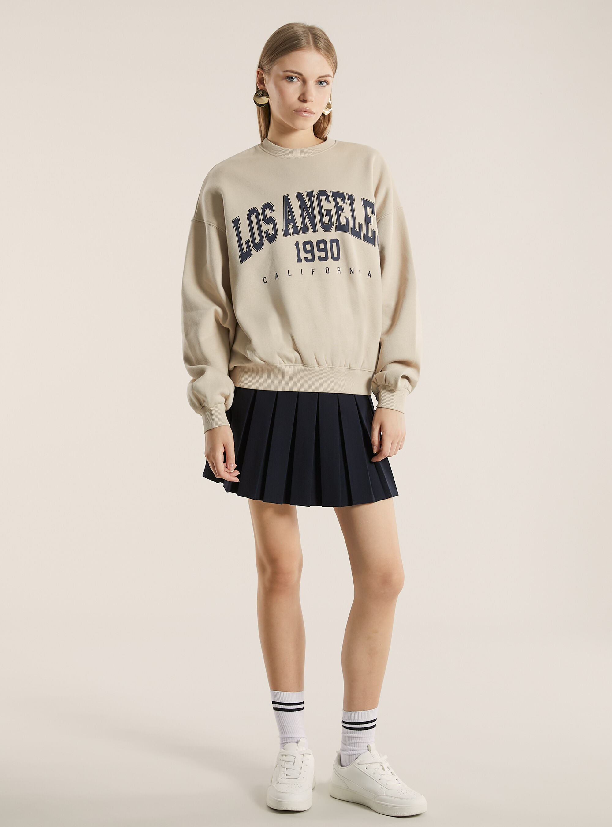 Oversized sweatshirt with print Alcott Women s Sweatshirts