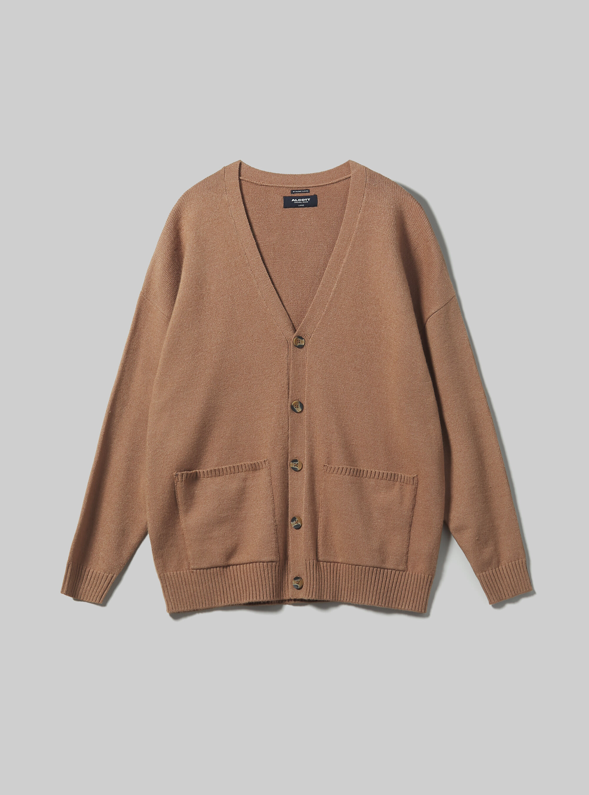 Cardigan pullover with buttons Alcott Men s Sweaters