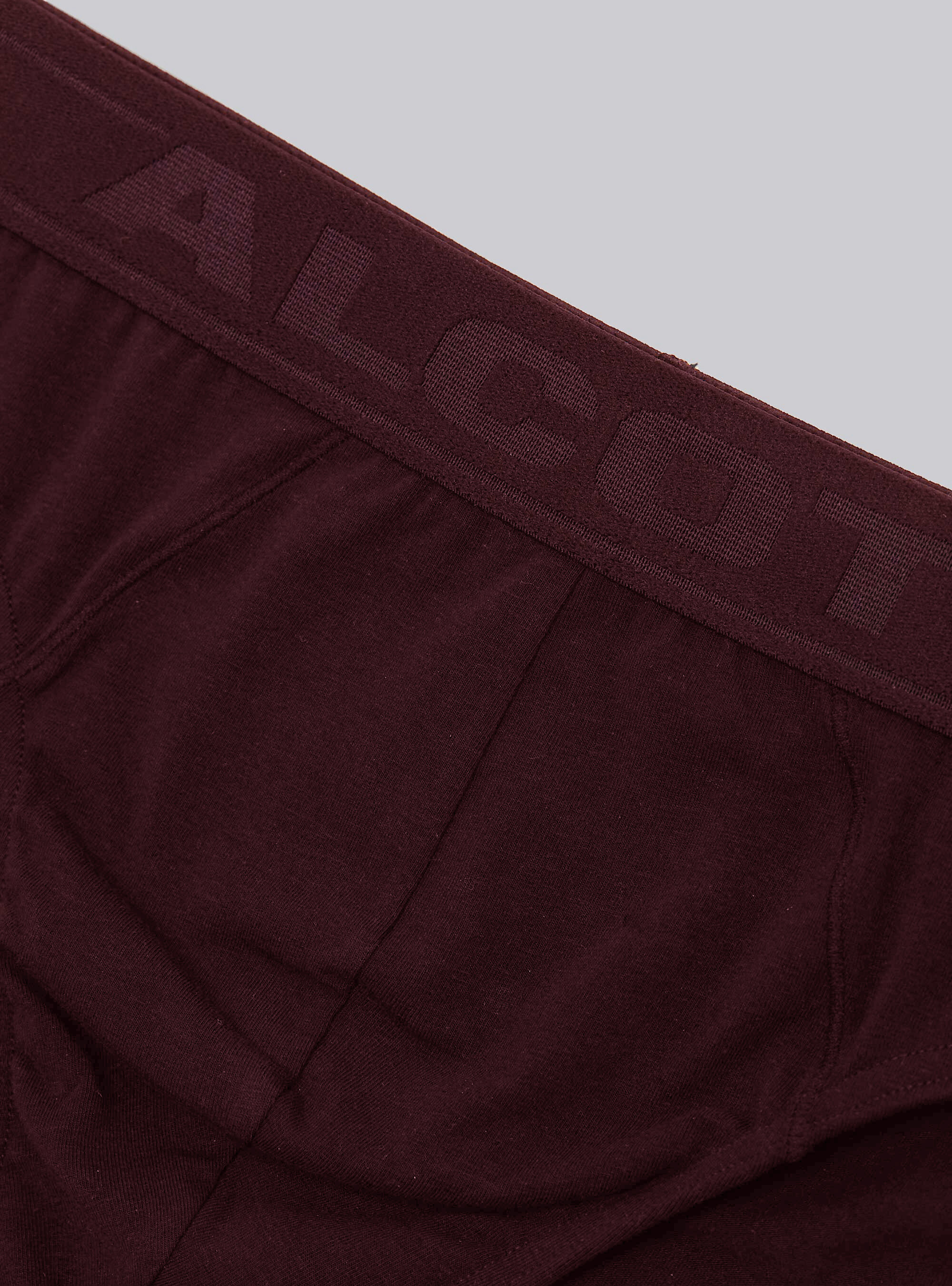 Stretch cotton briefs with logo