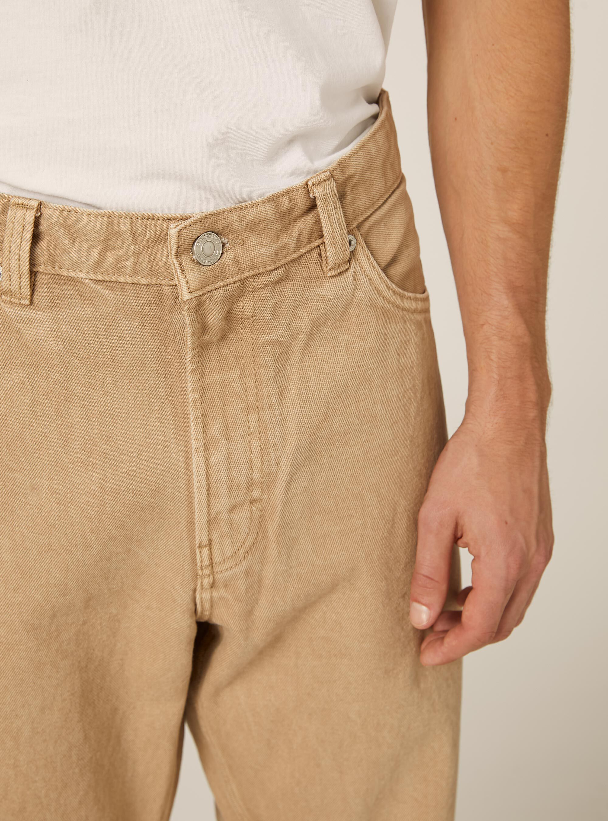 Pantalones de corte c&oacute;nico, BG2 BEIGE MEDIUM