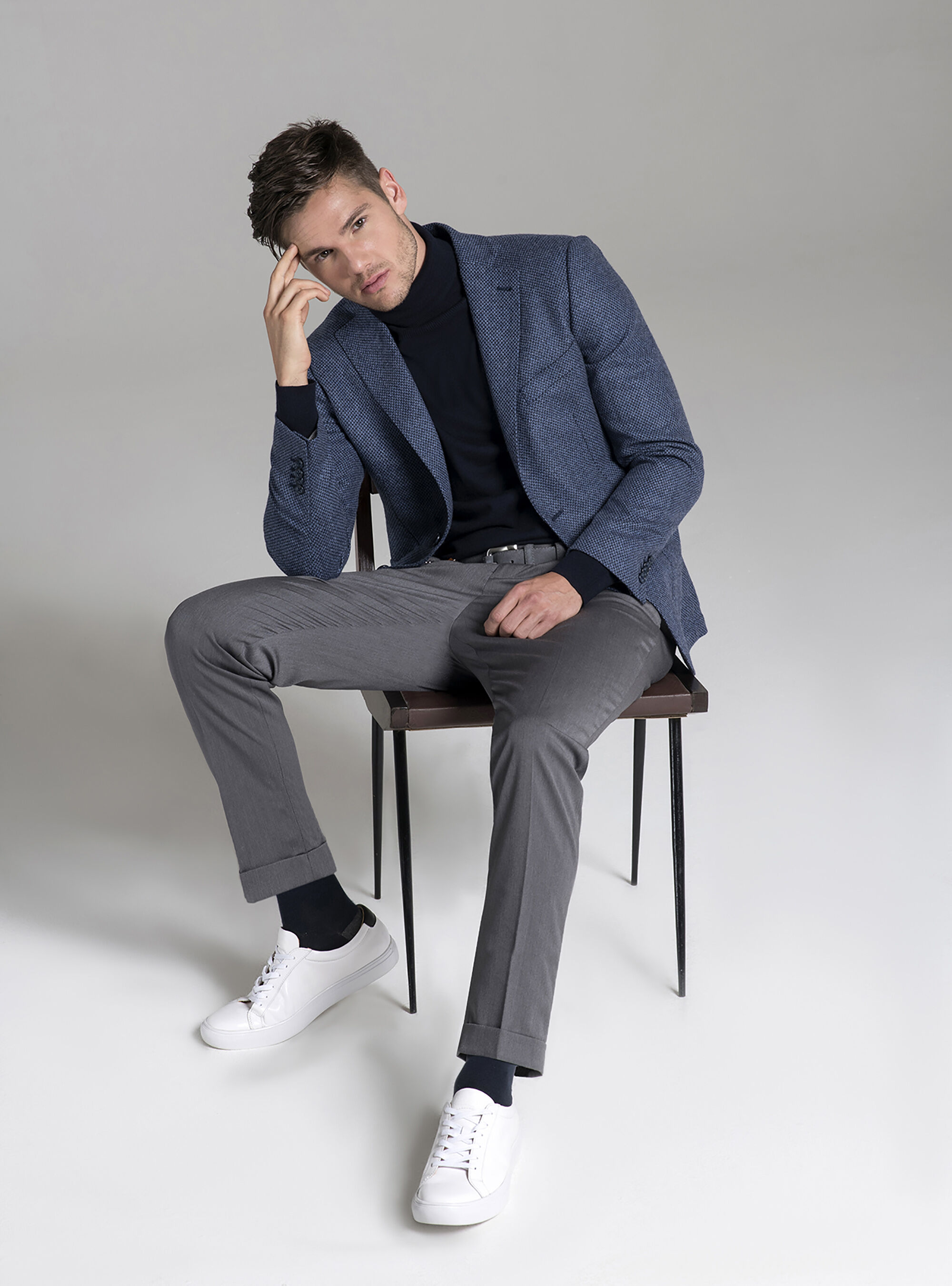 Giacca in lana uomo discount