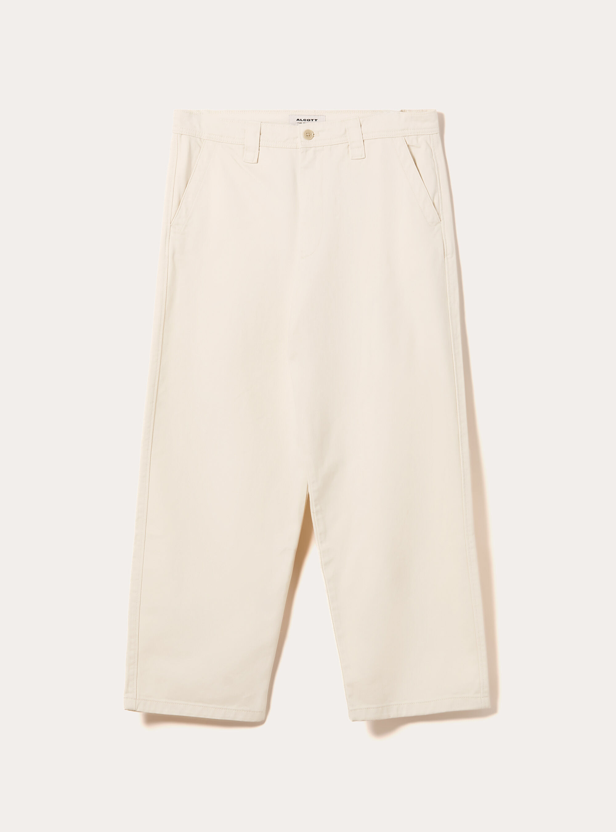 Chino in twill, WH1 OFF WHITE