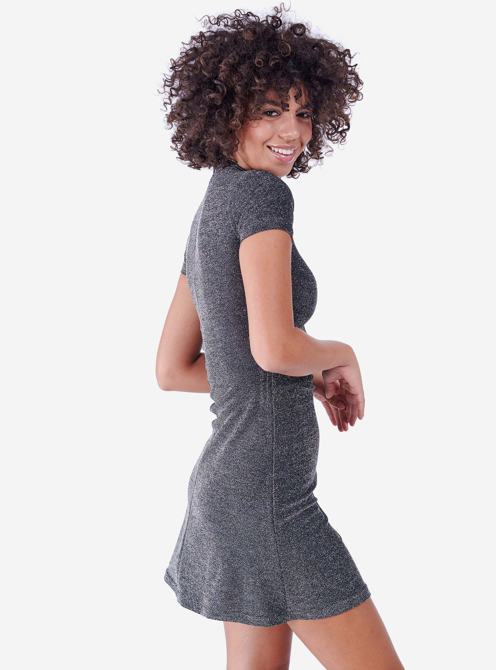 Bell shaped sleeve shop dress