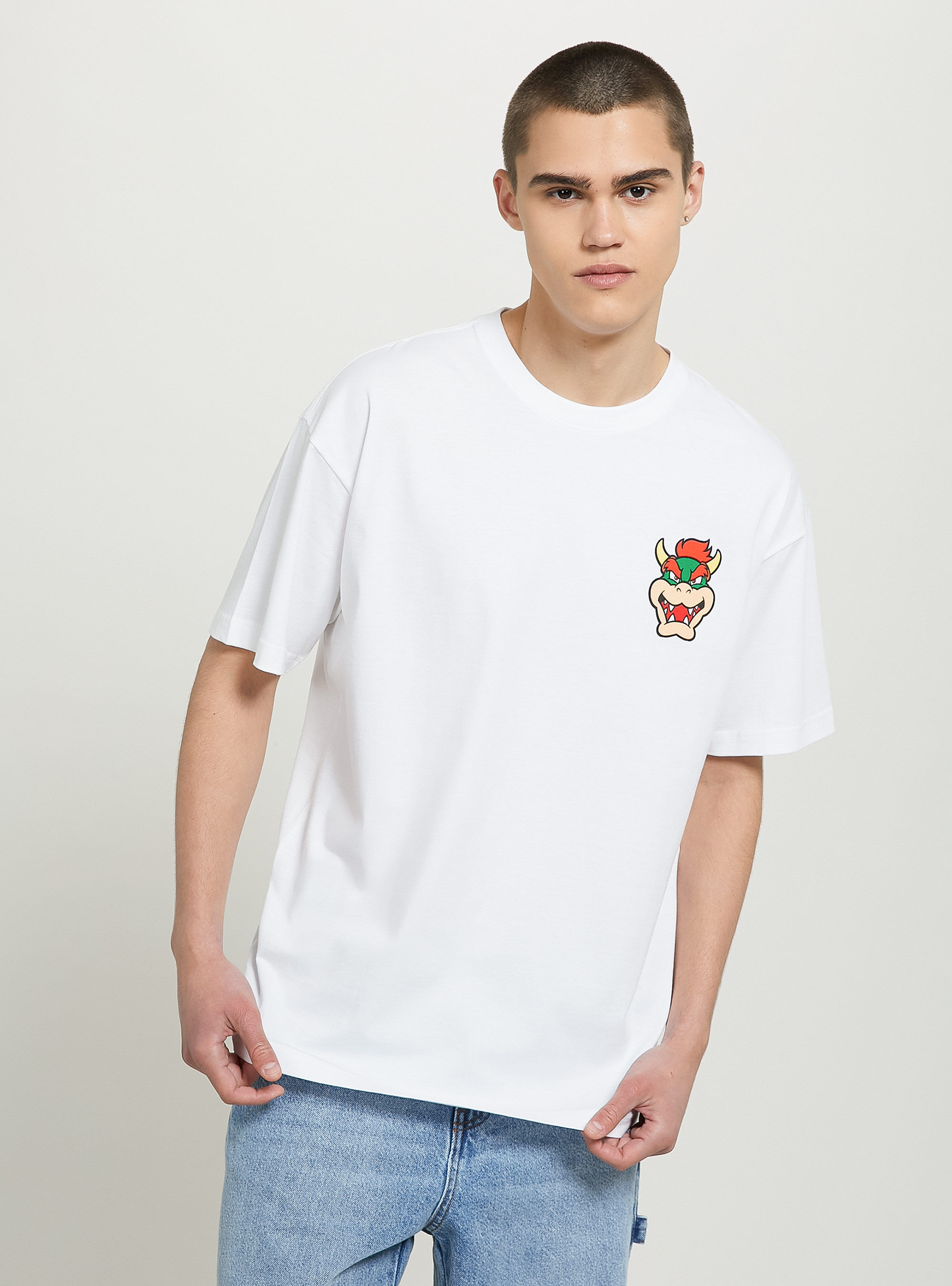 Super Mario / Alcott T-shirt, WH3 WHITE