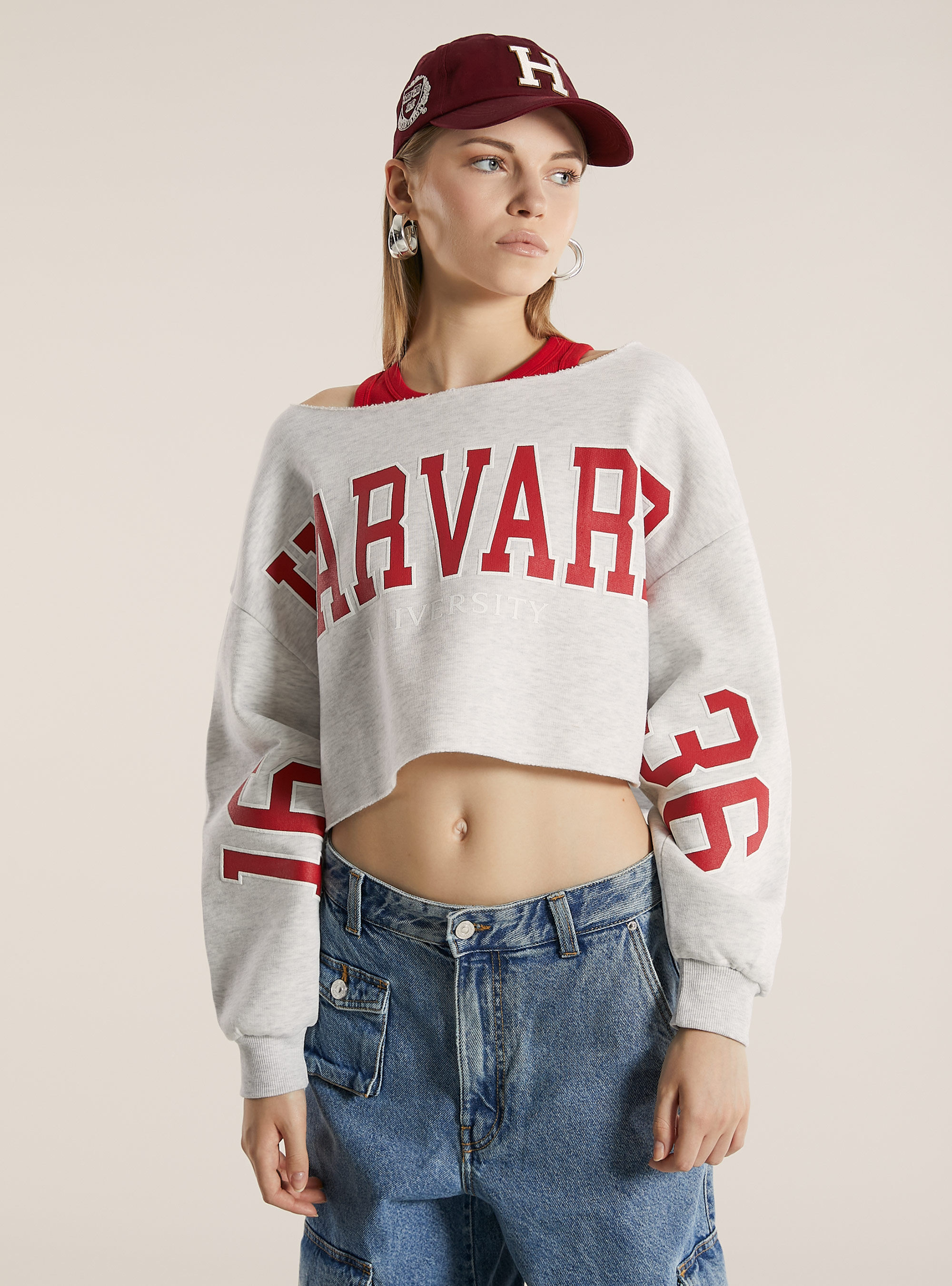 Harvard Alcott sweatshirt Alcott Women s Sweatshirts