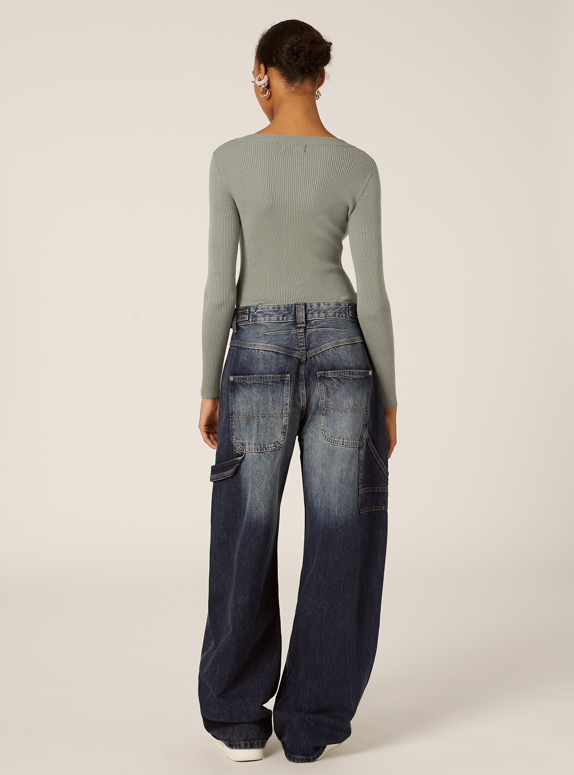 Lightweight ribbed knit, KY3 KAKY LIGHT