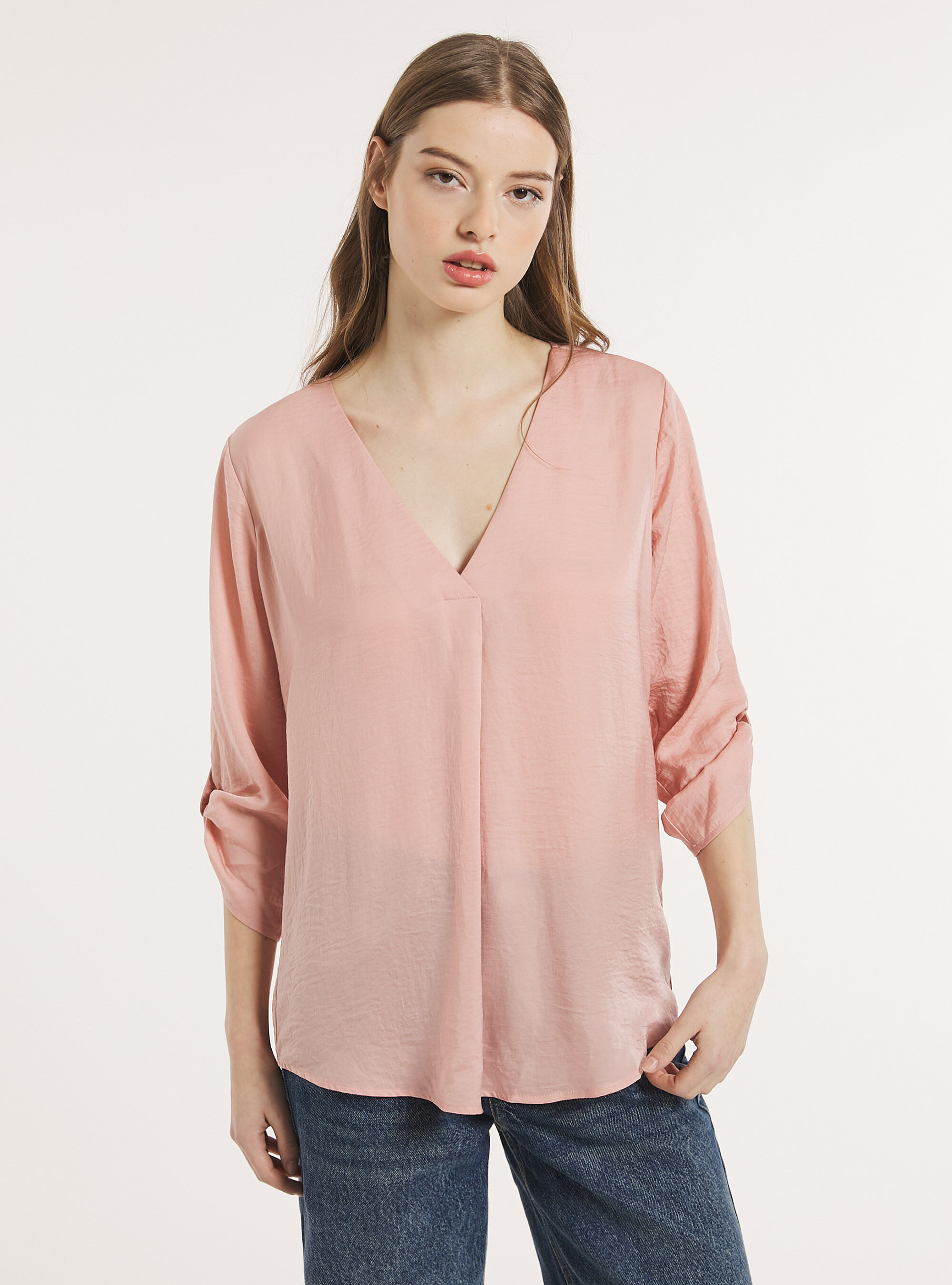 Blusa scollata store