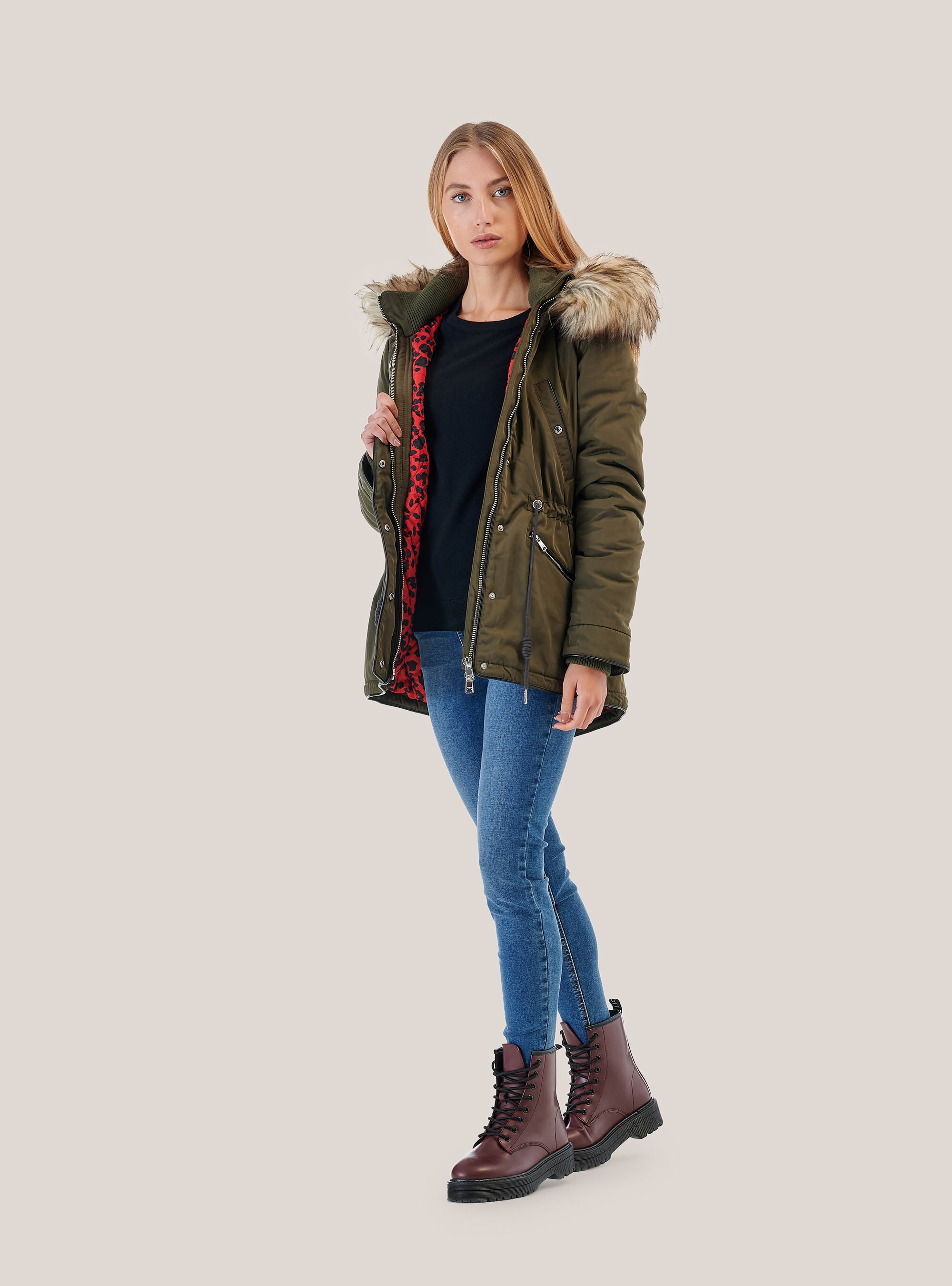 Pull col rond coupe confort, C101 BLACK