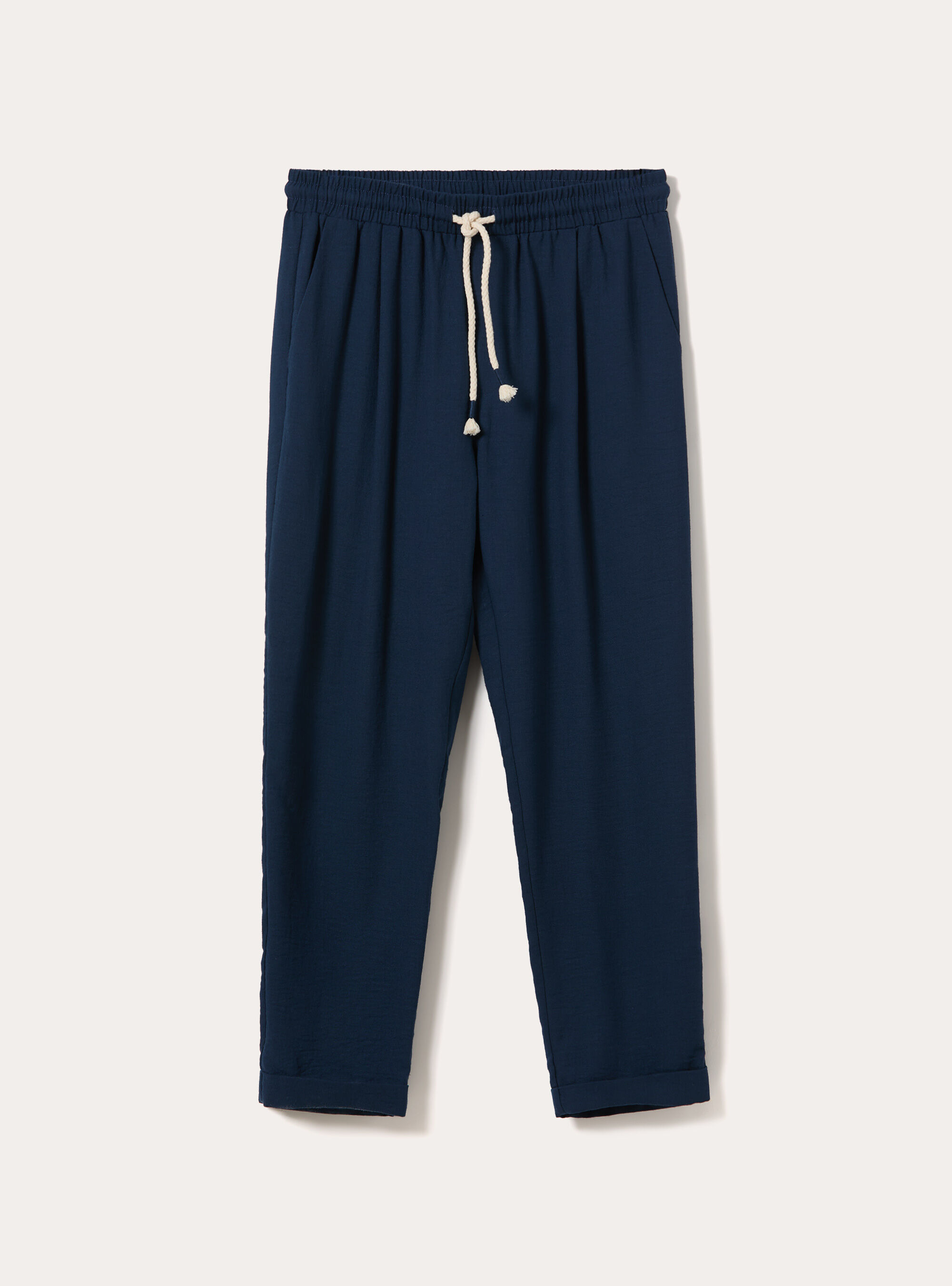 Pantalaccio basico con elastico in vita e coulisse, NA2 NAVY MEDIUM
