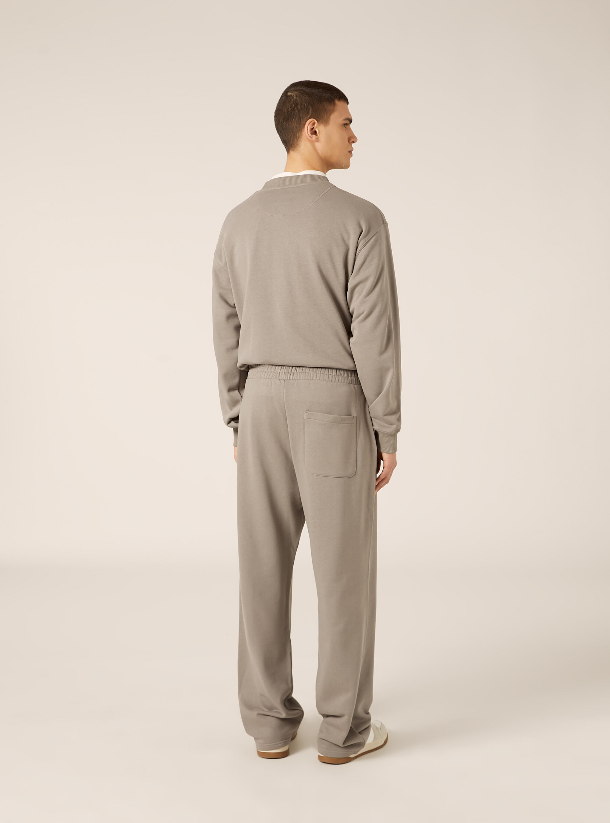 Pantalone in felpa loose fit, GY2 GREY MEDIUM