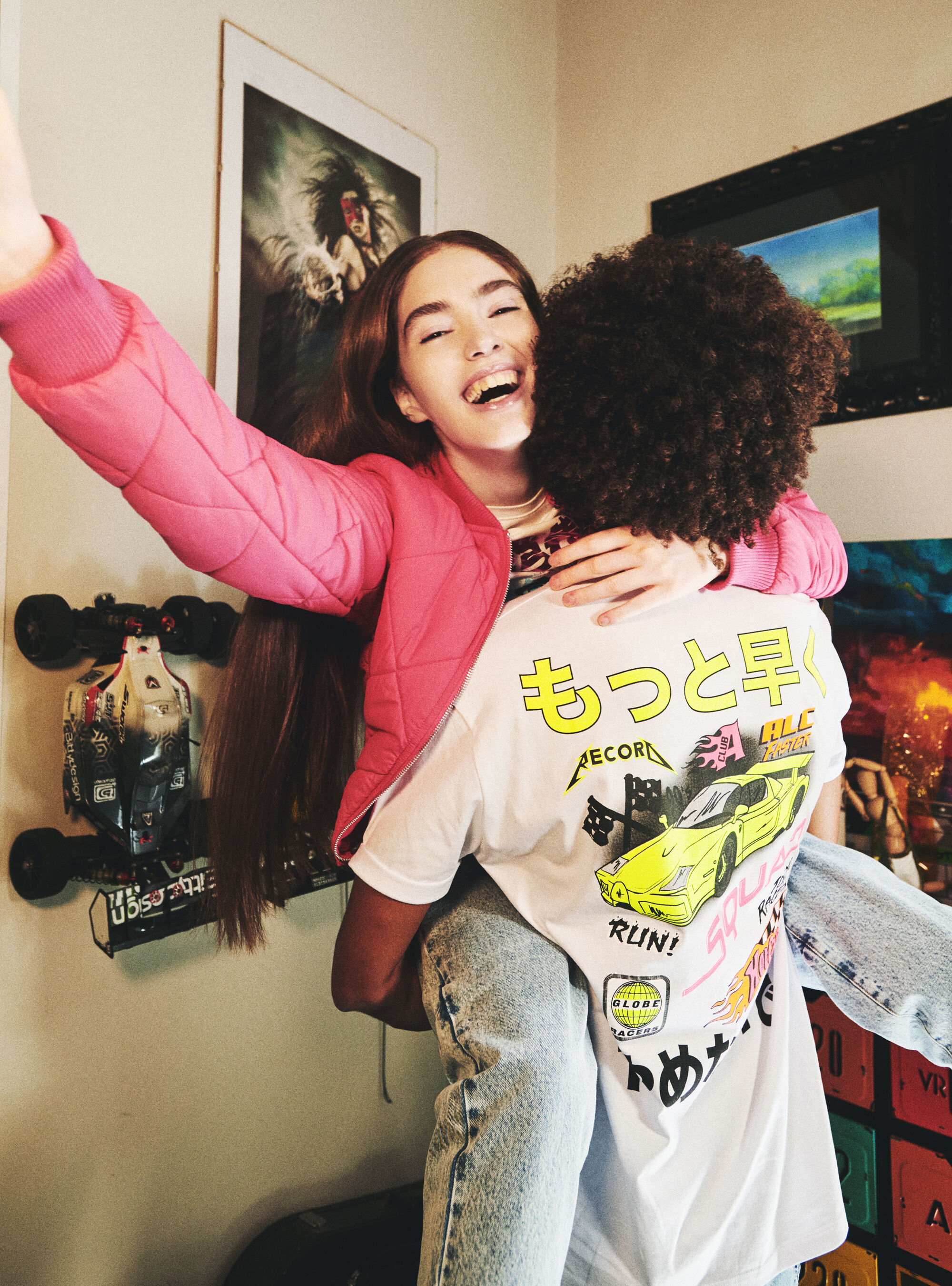 T-shirt con stampa love, WH2 WHITE