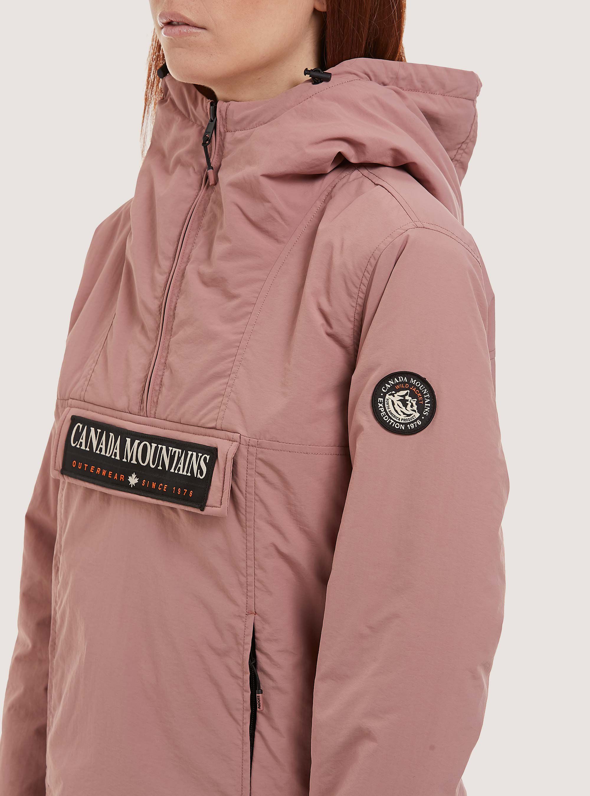 Veste anorak avec rembourrage recycl&eacute;, PK2 PINK MEDIUM
