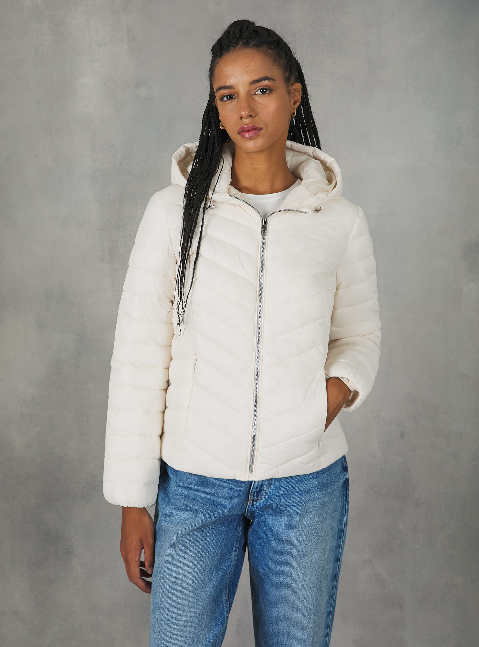 Veste avec rembourrage recycle, WH2 WHITE