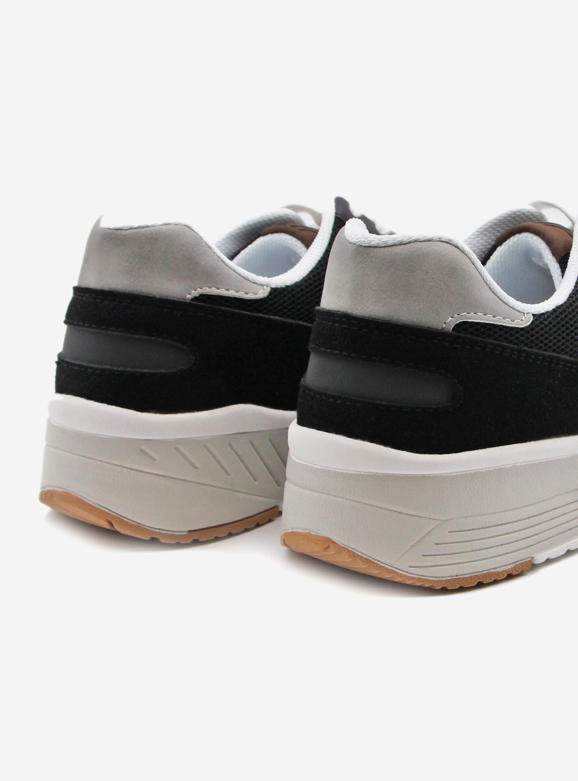 ZWEIFARBIGE SNEAKER, C101 BLACK