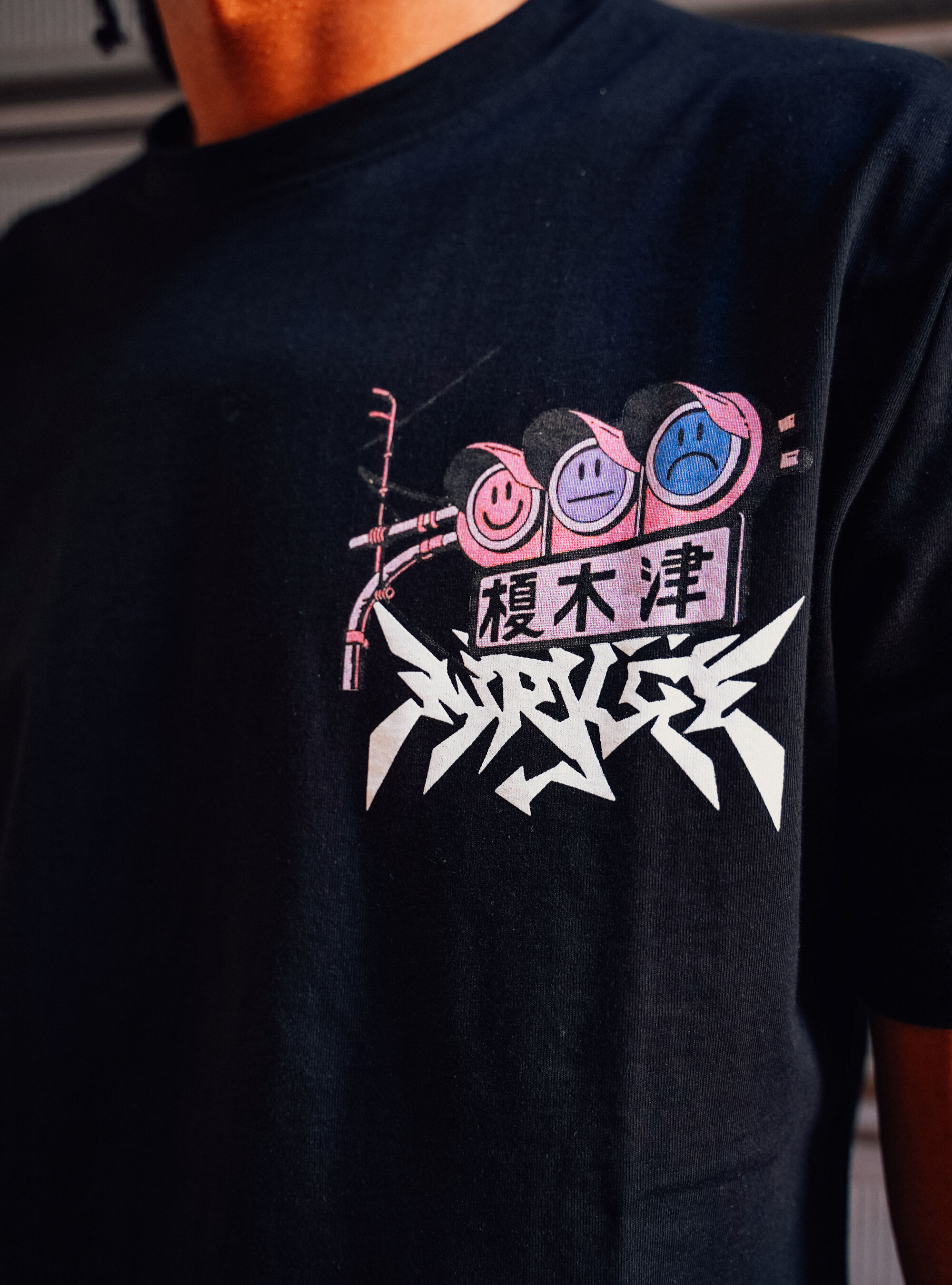 T-shirt avec impression ''Manga Collection'', BK1 BLACK